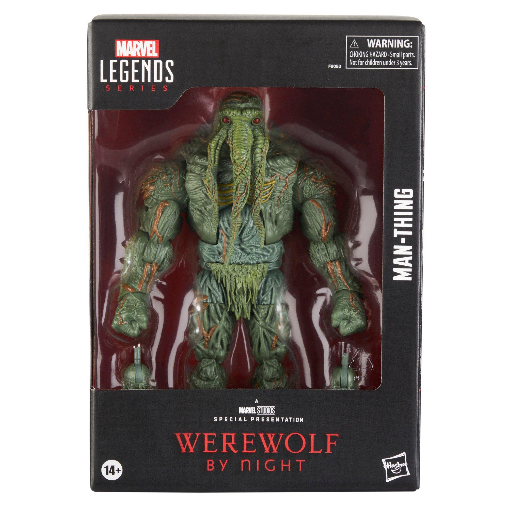 Marvel  Series Werewolf By Night Man Thing Action Figures - Legends