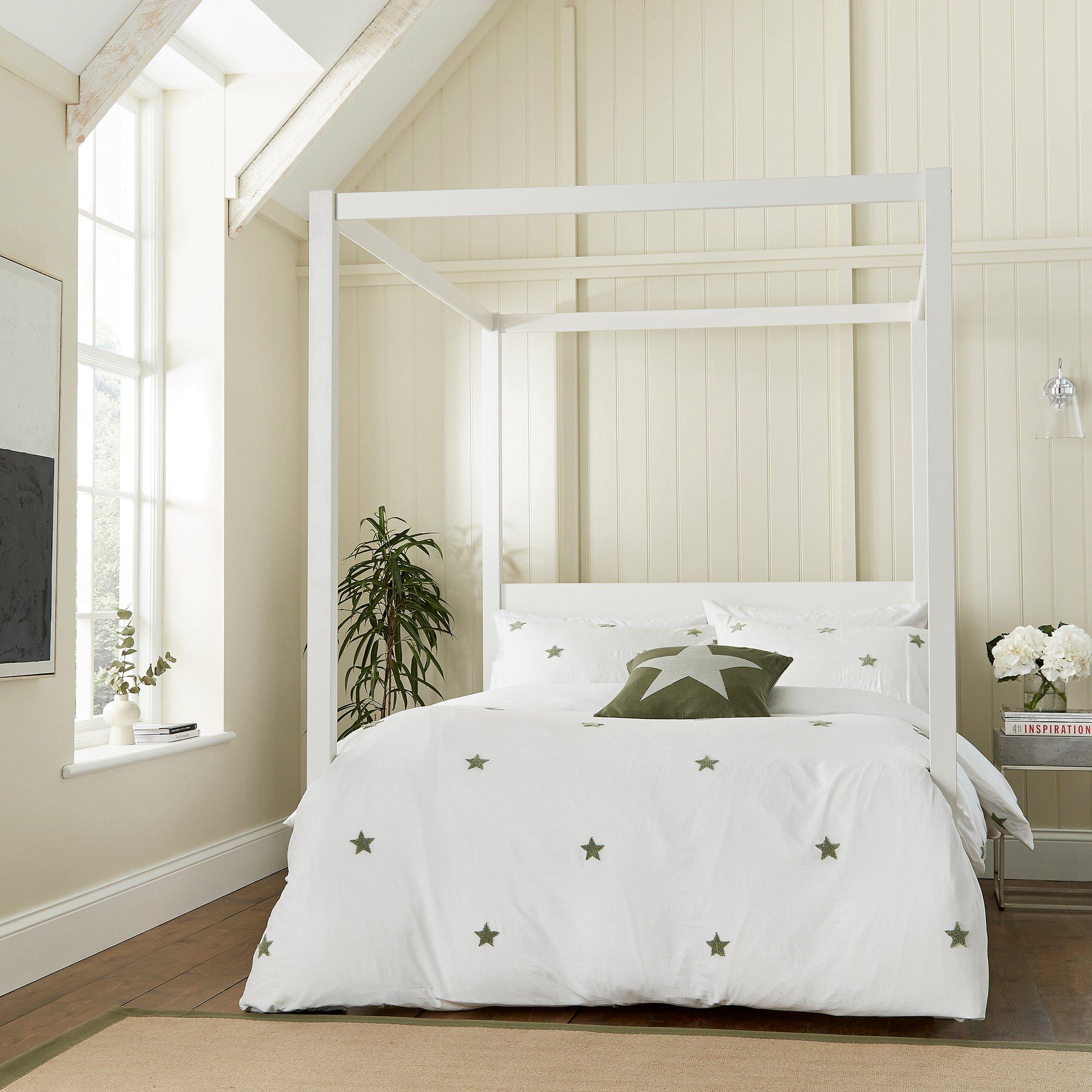 Green - Helena Springfield - Tufted Star Duvet Set - 1