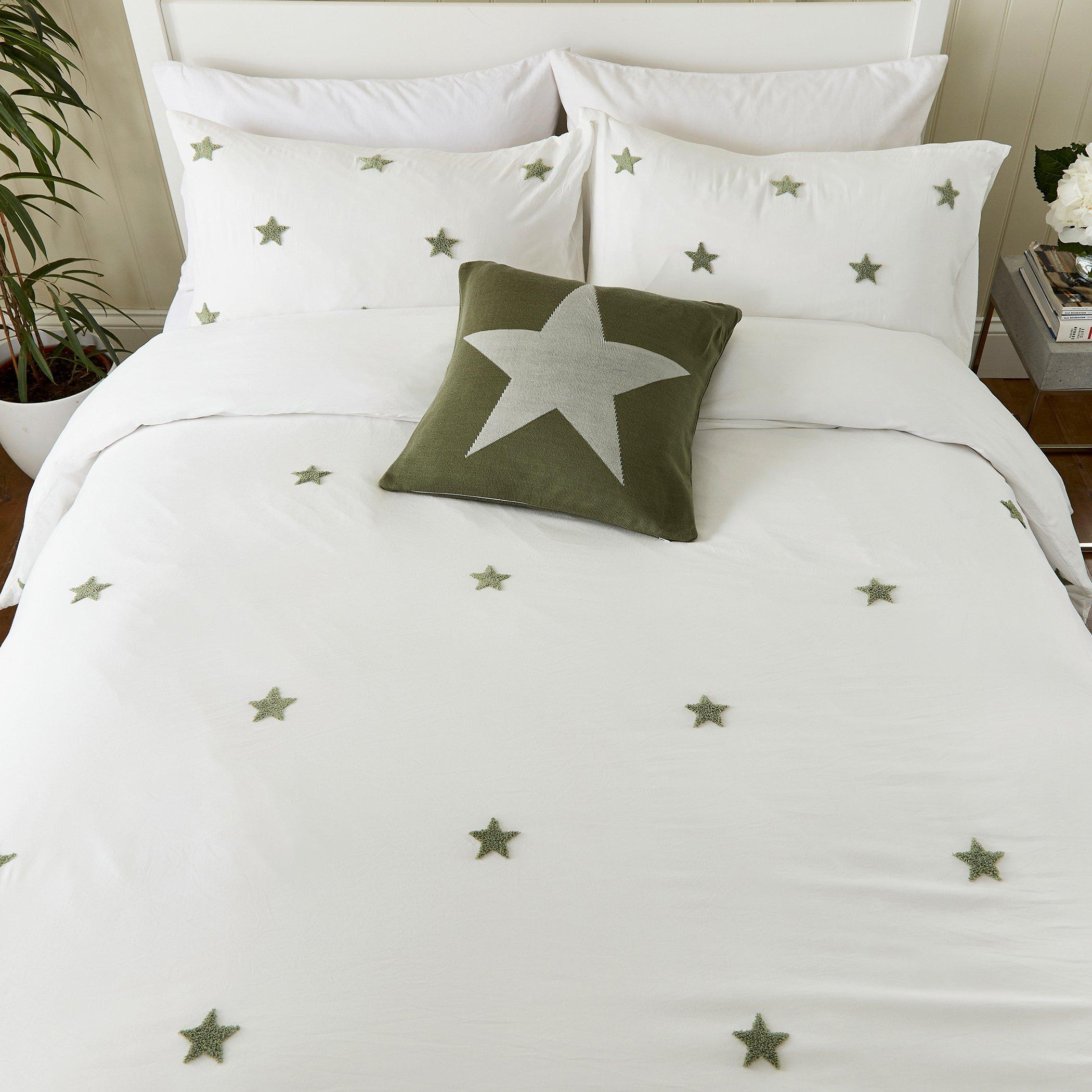 Green - Helena Springfield - Tufted Star Duvet Set - 6