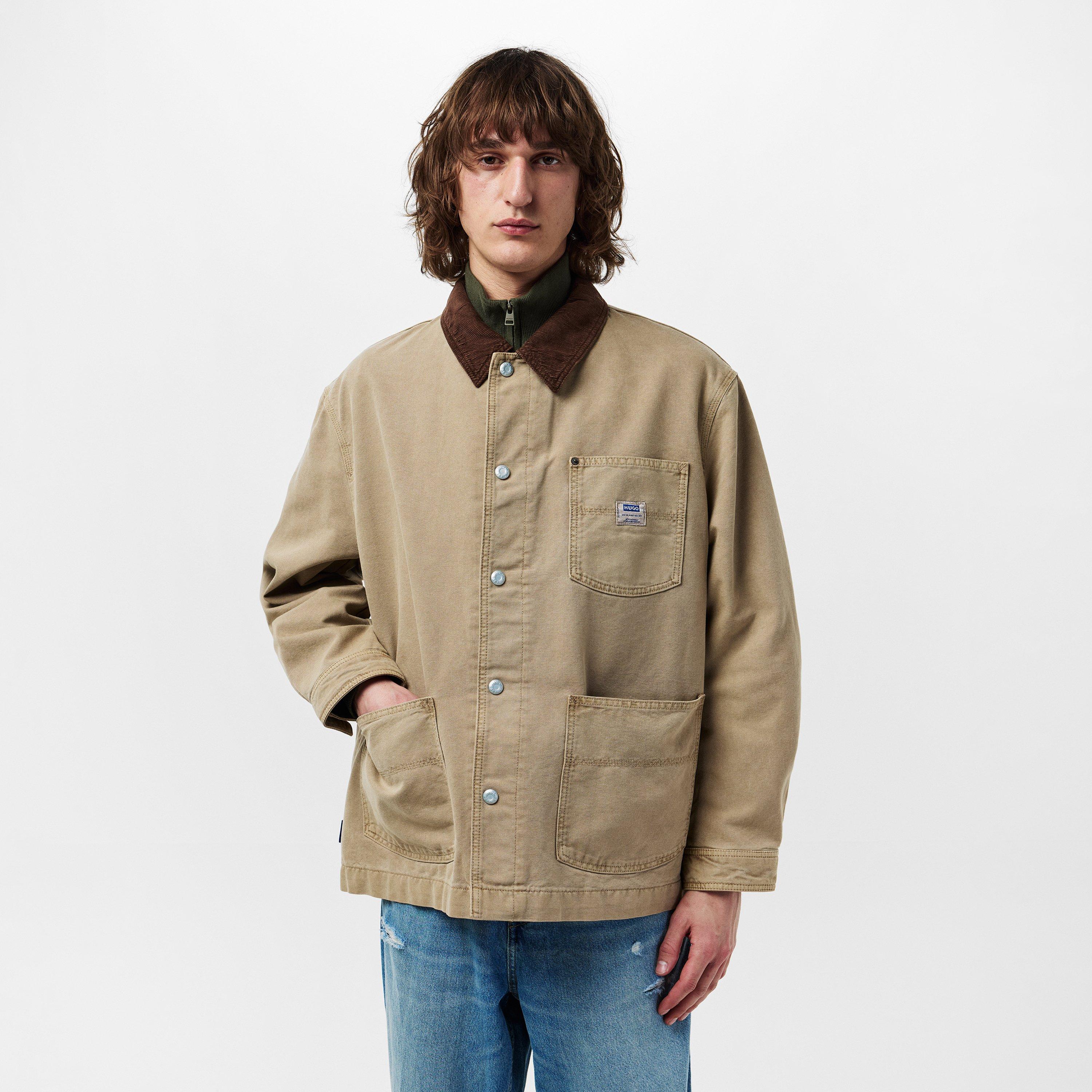 Beige 269 - Hugo - Men's Denim Jacket - 3