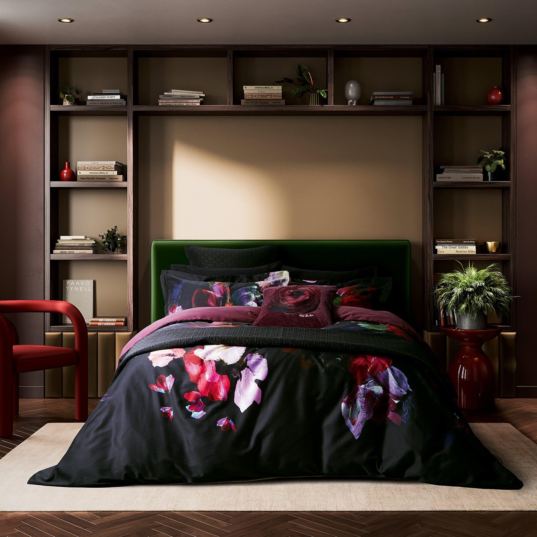 Multi - Ted Baker Home - Expressionist Floral Duvet Set - 3