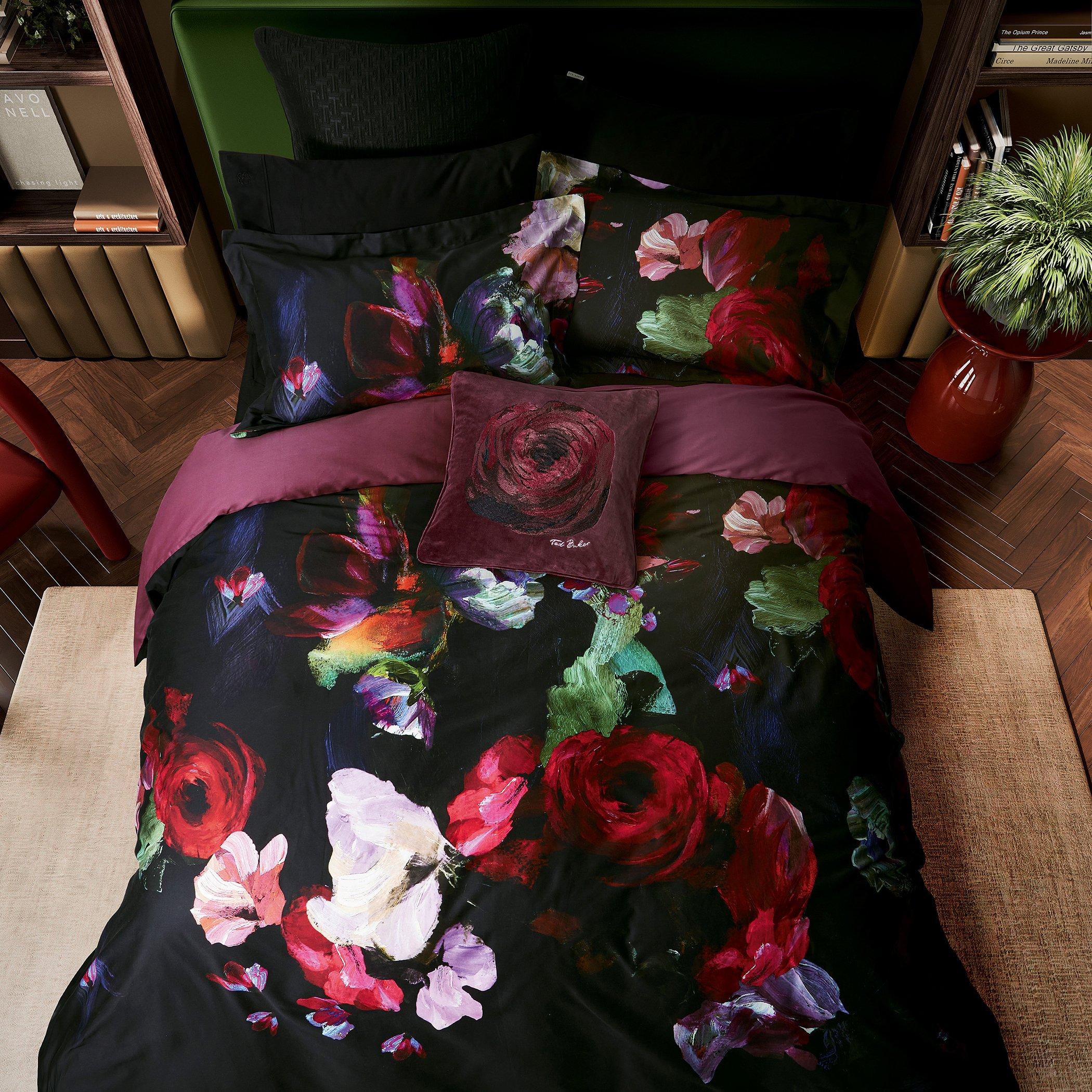 Multi - Ted Baker Home - Expressionist Floral Duvet Set - 6