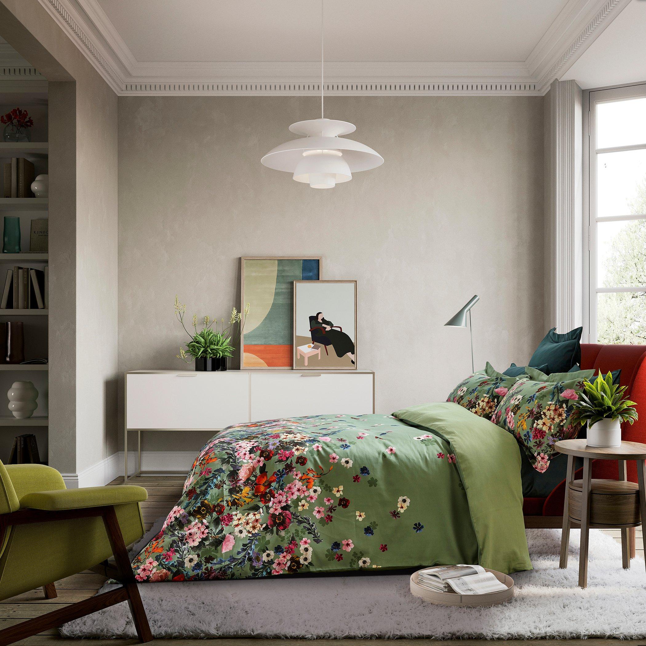 Green - Ted Baker Home - Antiquity Duvet Set - 1