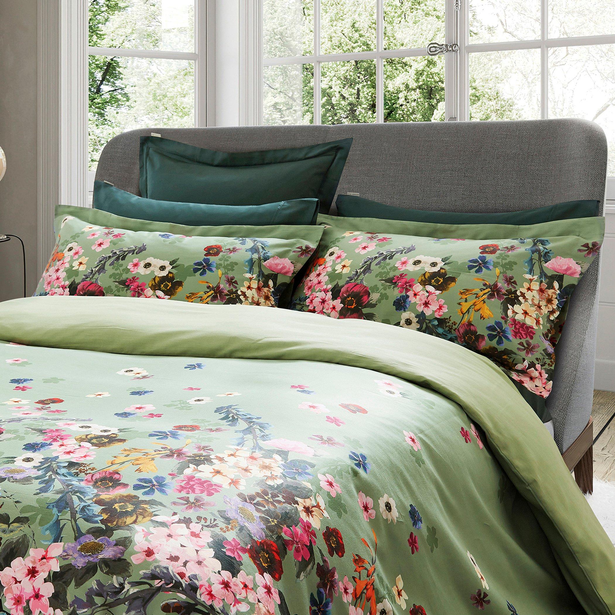 Green - Ted Baker Home - Antiquity Duvet Set - 2