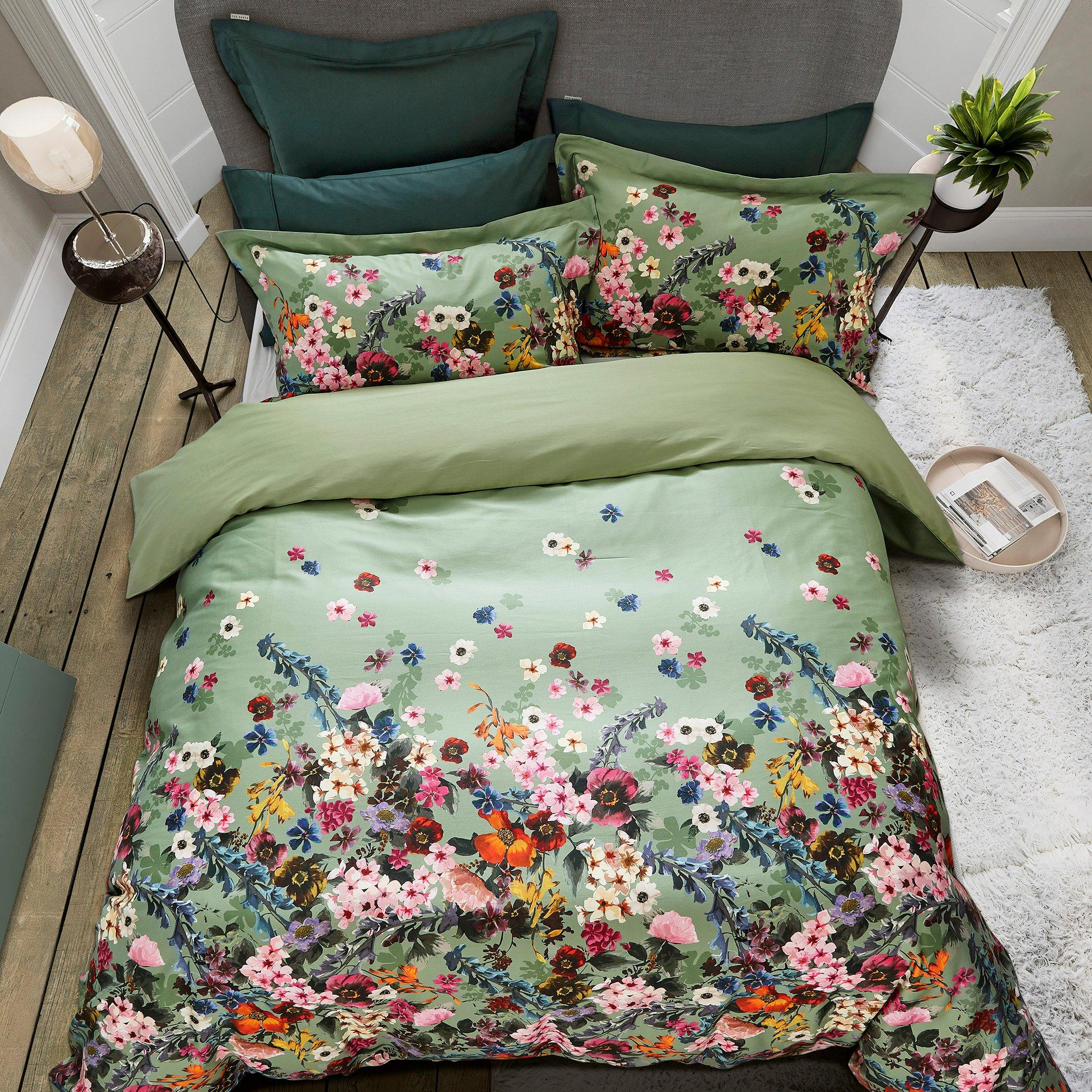 Green - Ted Baker Home - Antiquity Duvet Set - 4