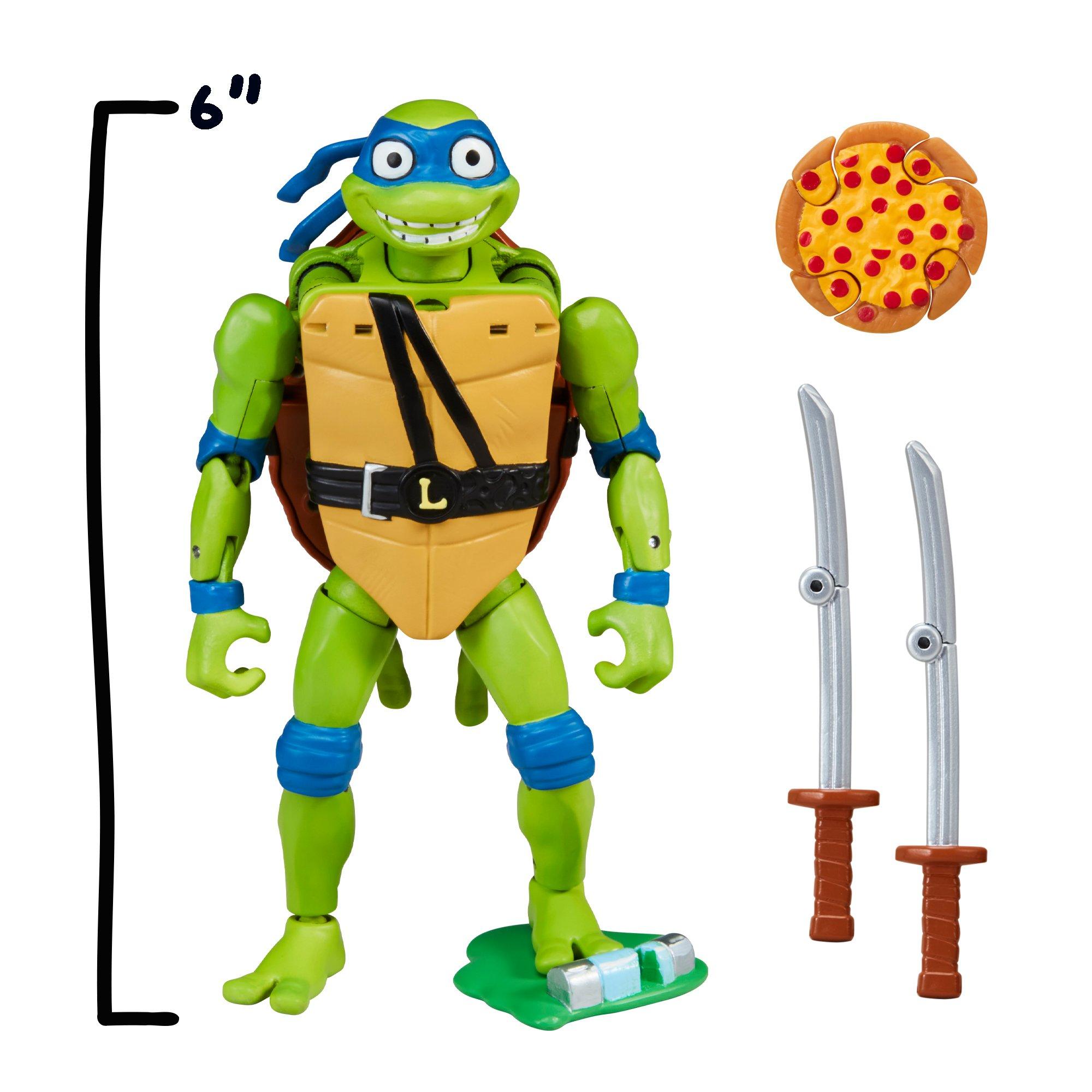 0NT-83361CO - Teenage Mutant Ninja Turtles - Tales of Teenage Mutant Ninja Turtles: Pet to Ninja Figure - Leonardo - 3