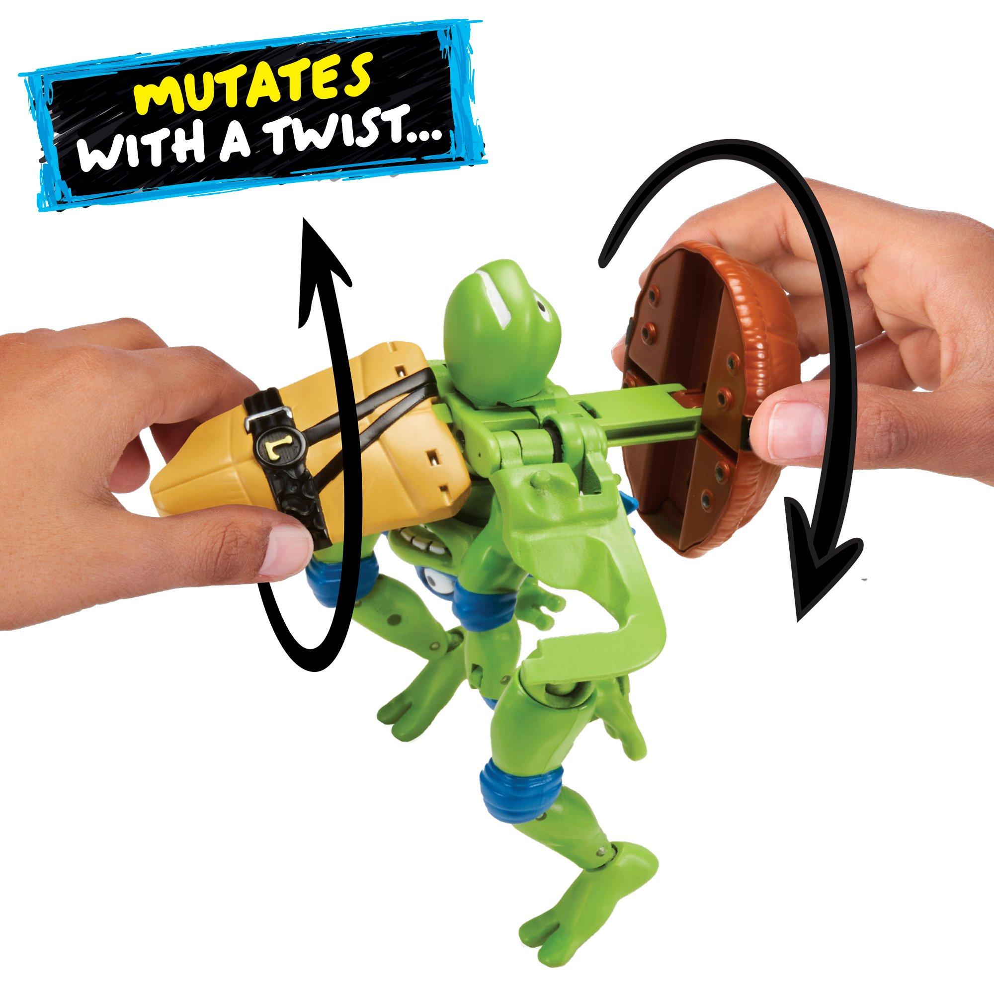 0NT-83361CO - Teenage Mutant Ninja Turtles - Tales of Teenage Mutant Ninja Turtles: Pet to Ninja Figure - Leonardo - 6