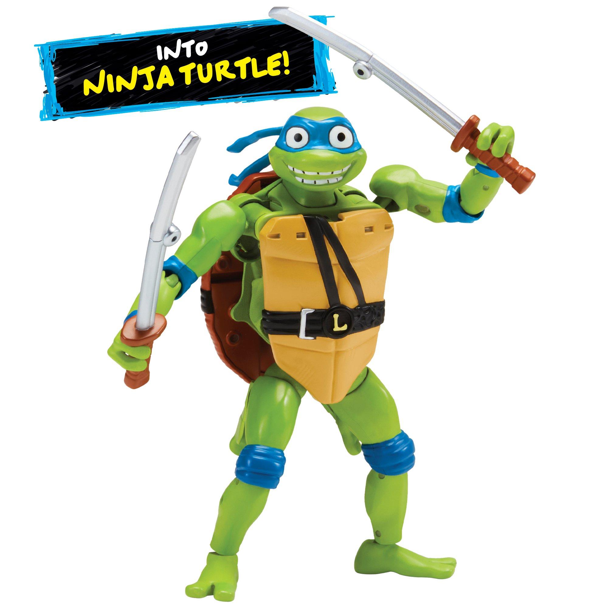 0NT-83361CO - Teenage Mutant Ninja Turtles - Tales of Teenage Mutant Ninja Turtles: Pet to Ninja Figure - Leonardo - 7