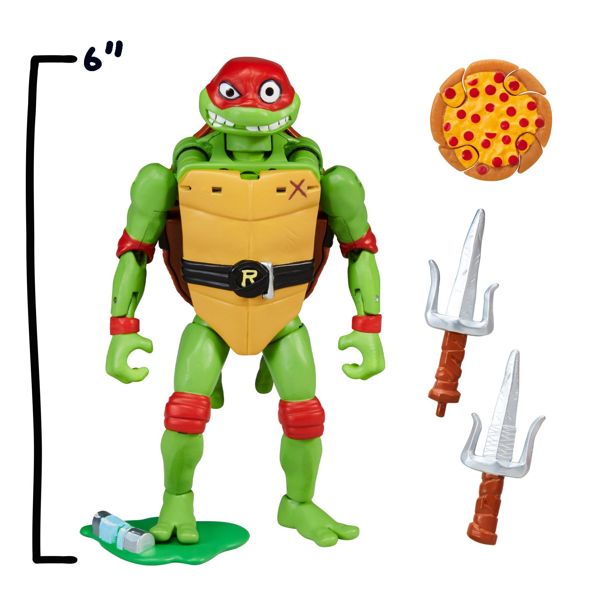 0NT-83364CO - Teenage Mutant Ninja Turtles - Tales of Teenage Mutant Ninja Turtles: Pet to Ninja Figure - Raphael - 3
