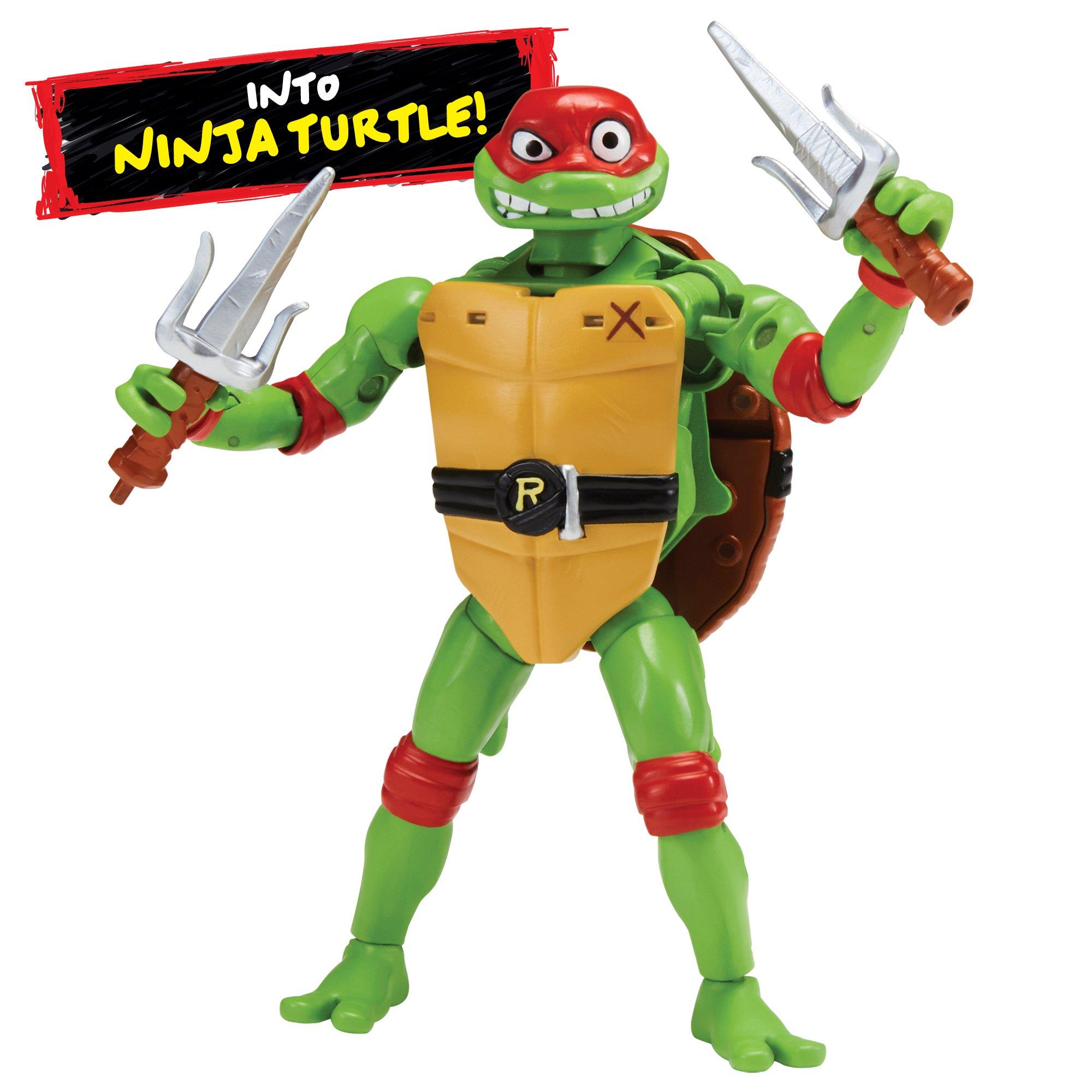 0NT-83364CO - Teenage Mutant Ninja Turtles - Tales of Teenage Mutant Ninja Turtles: Pet to Ninja Figure - Raphael - 7