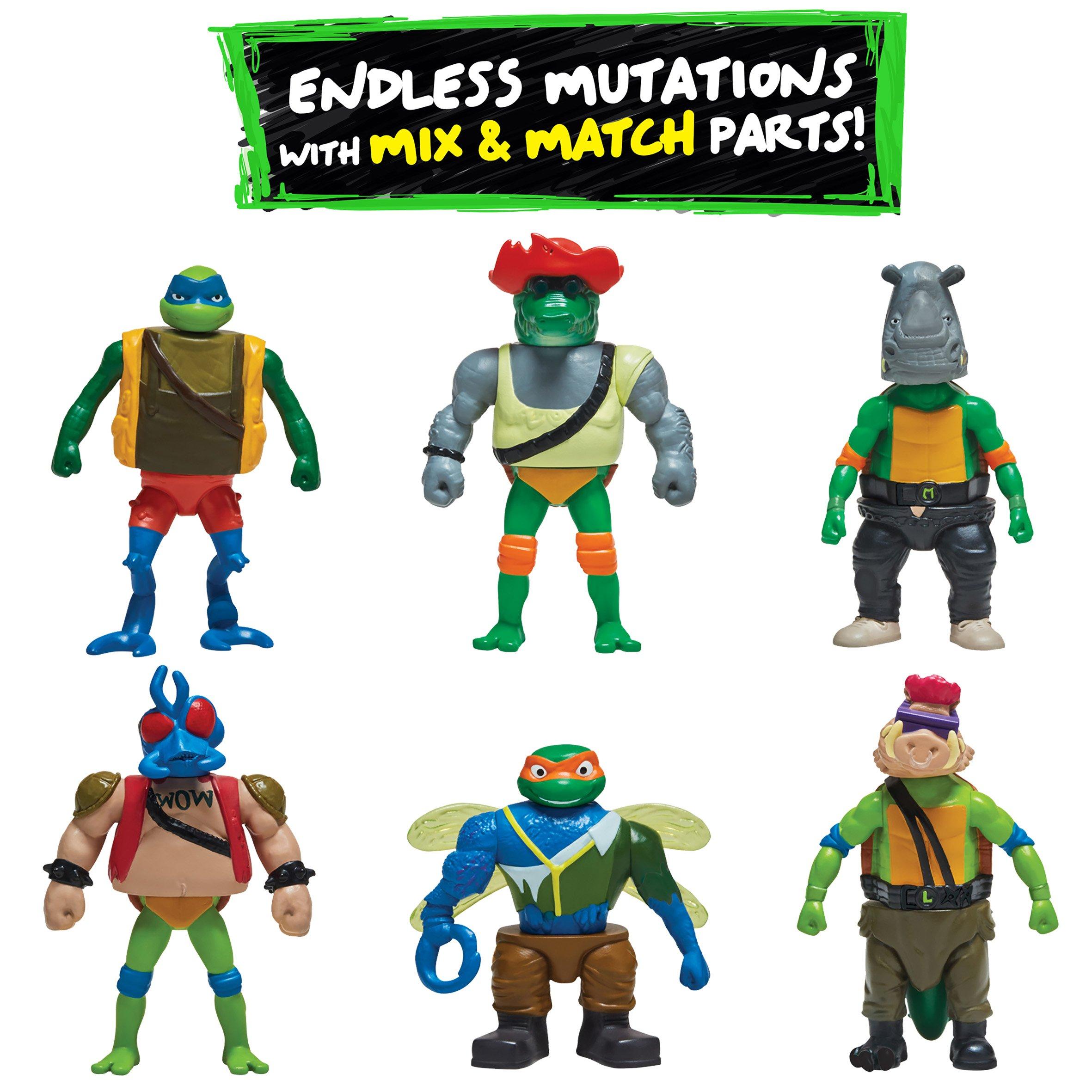 0NT-84386CO - Teenage Mutant Ninja Turtles - Tales of Teenage Mutant Ninja Turtles Mutation Station Playset with Figures - 4