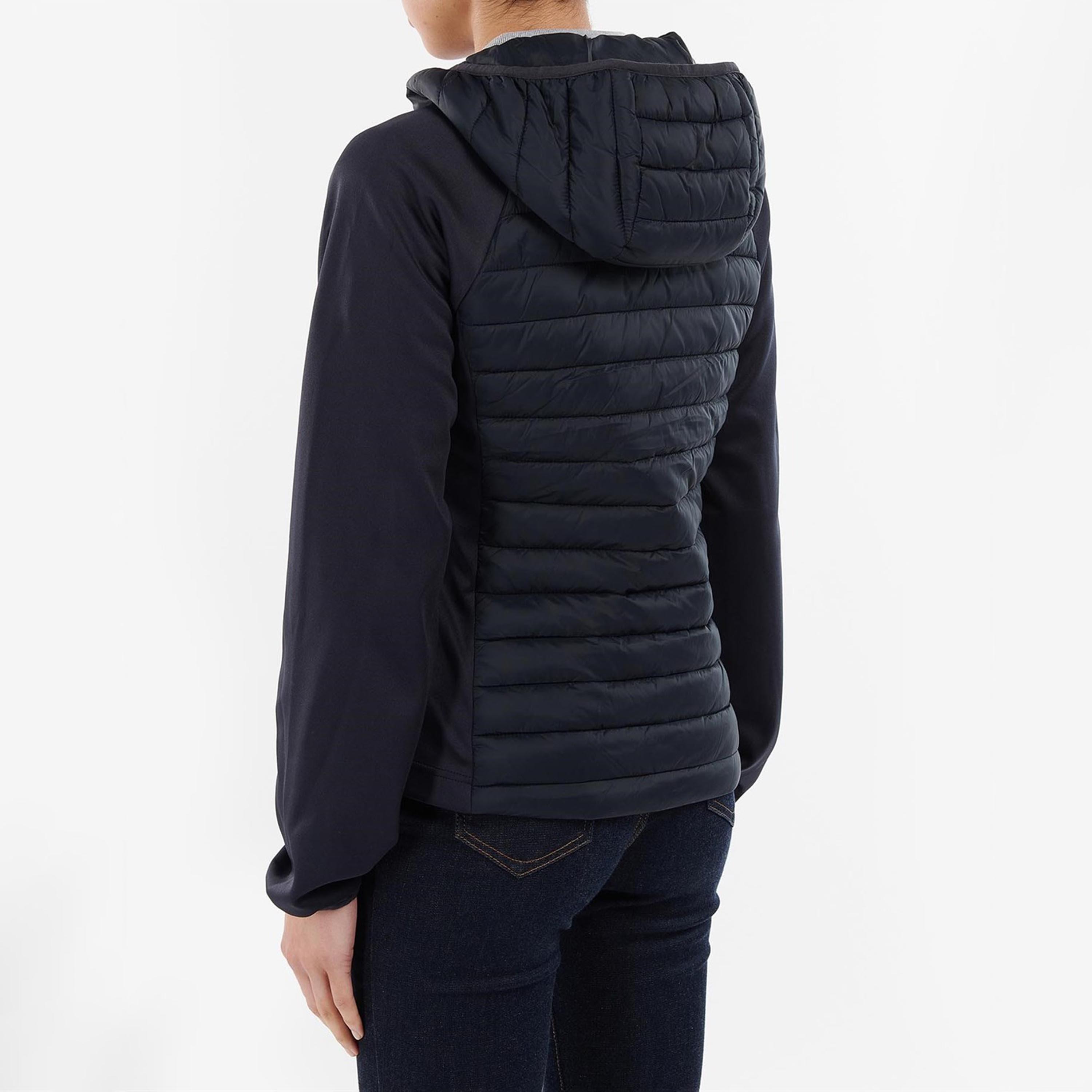 Dark Navy - Barbour - Nethercote Quilted Zip Through Sweatshirt - 3