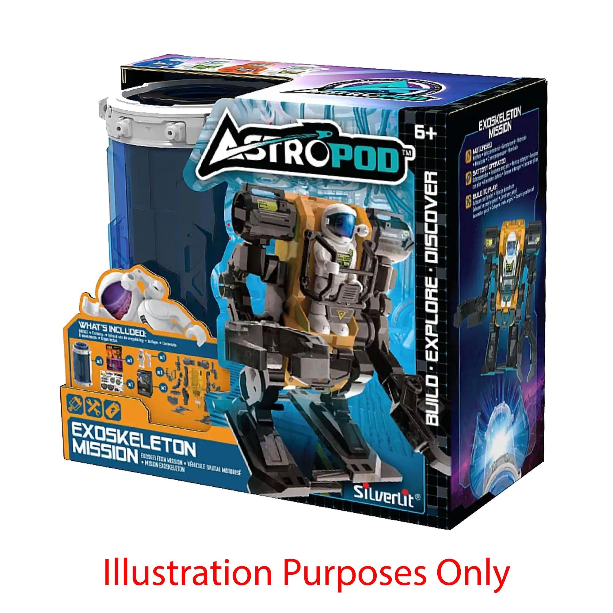 Multi - SILVERLIT - Kids' Astropod Exoskeleton Mission Action Figure