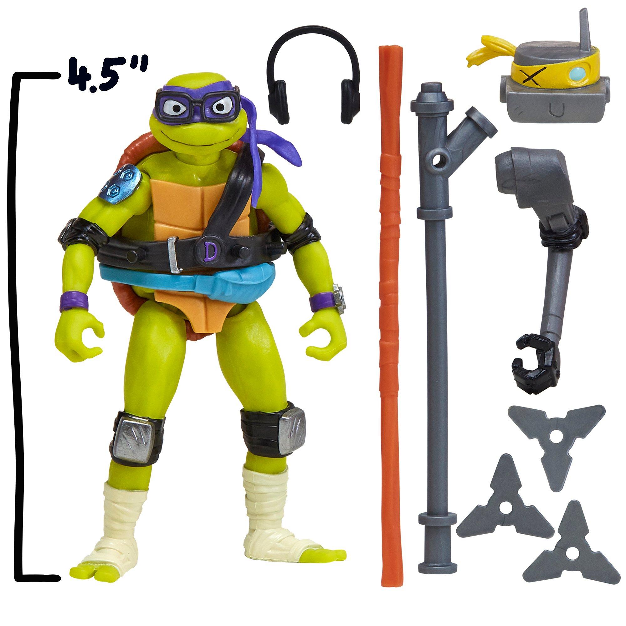 83802CO - Teenage Mutant Ninja Turtles - Tales of Teenage Mutant Ninja Turtles: Mutations Mix and Match 4.5-Inch Donatello - 6