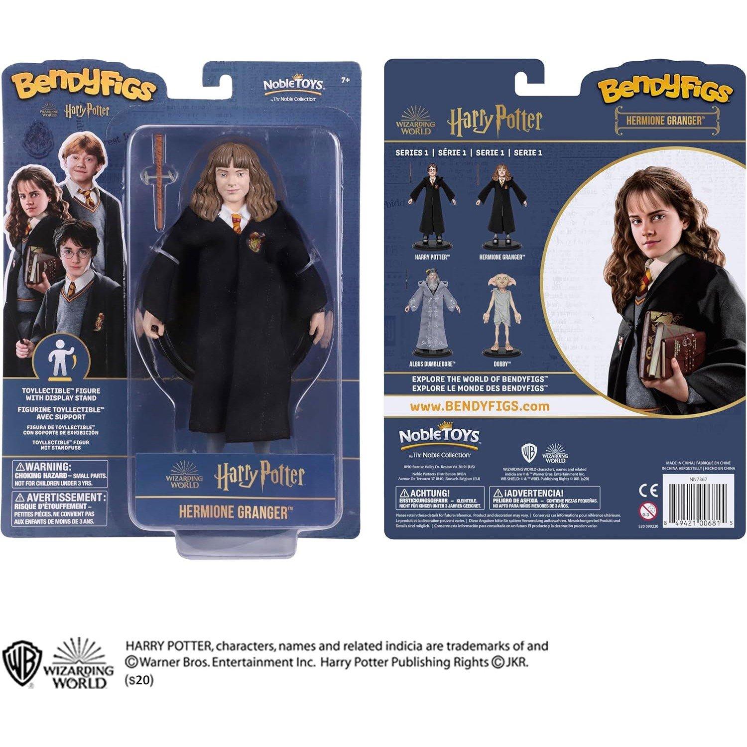 Multi - Harry Potter - The Noble Collection Harry Potter Bendyfigs Hermione Granger