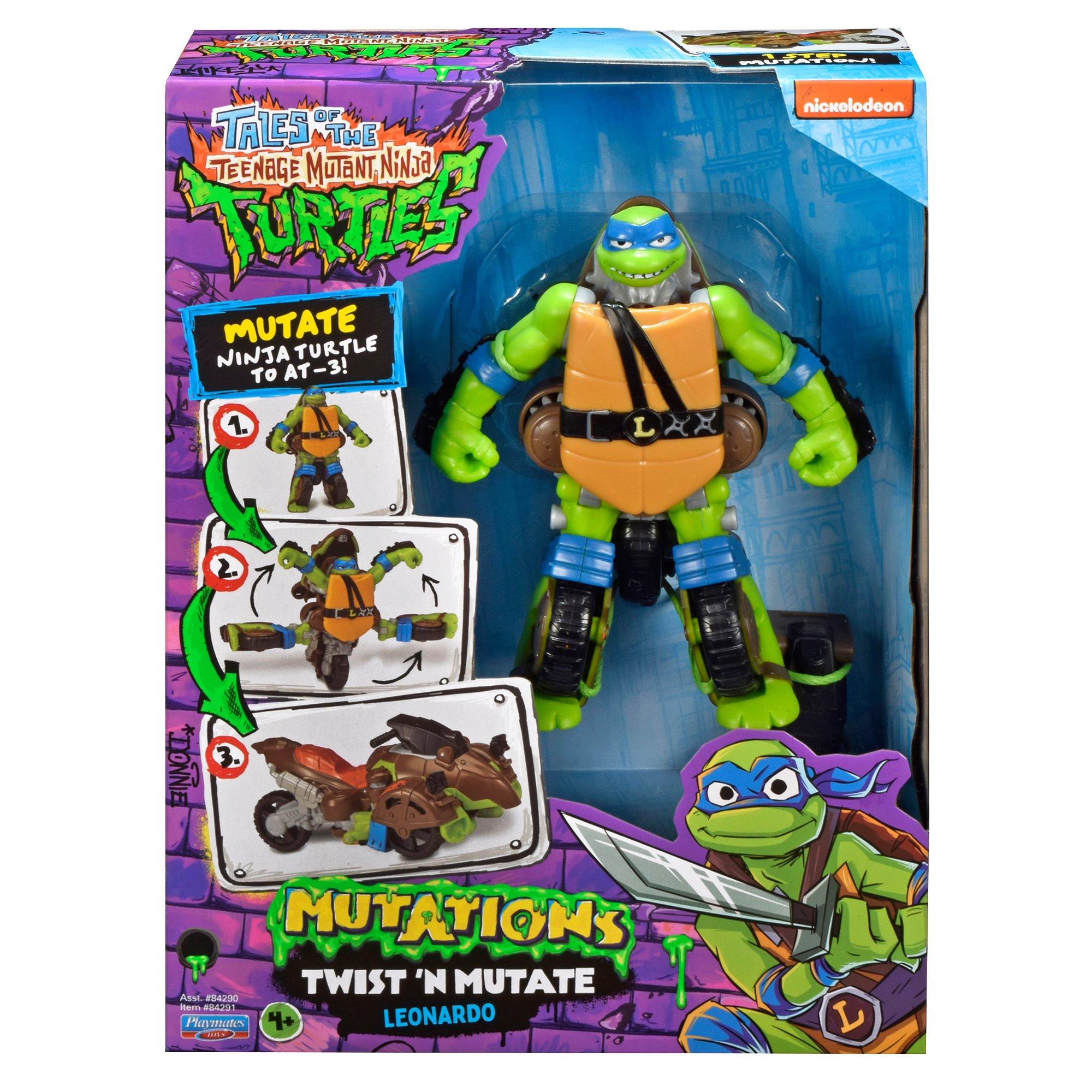 0NT-84291CO - Teenage Mutant Ninja Turtles - Tales of Teenage Mutant Ninja Turtles: Mutations Twist N Mutate Leonardo - 7