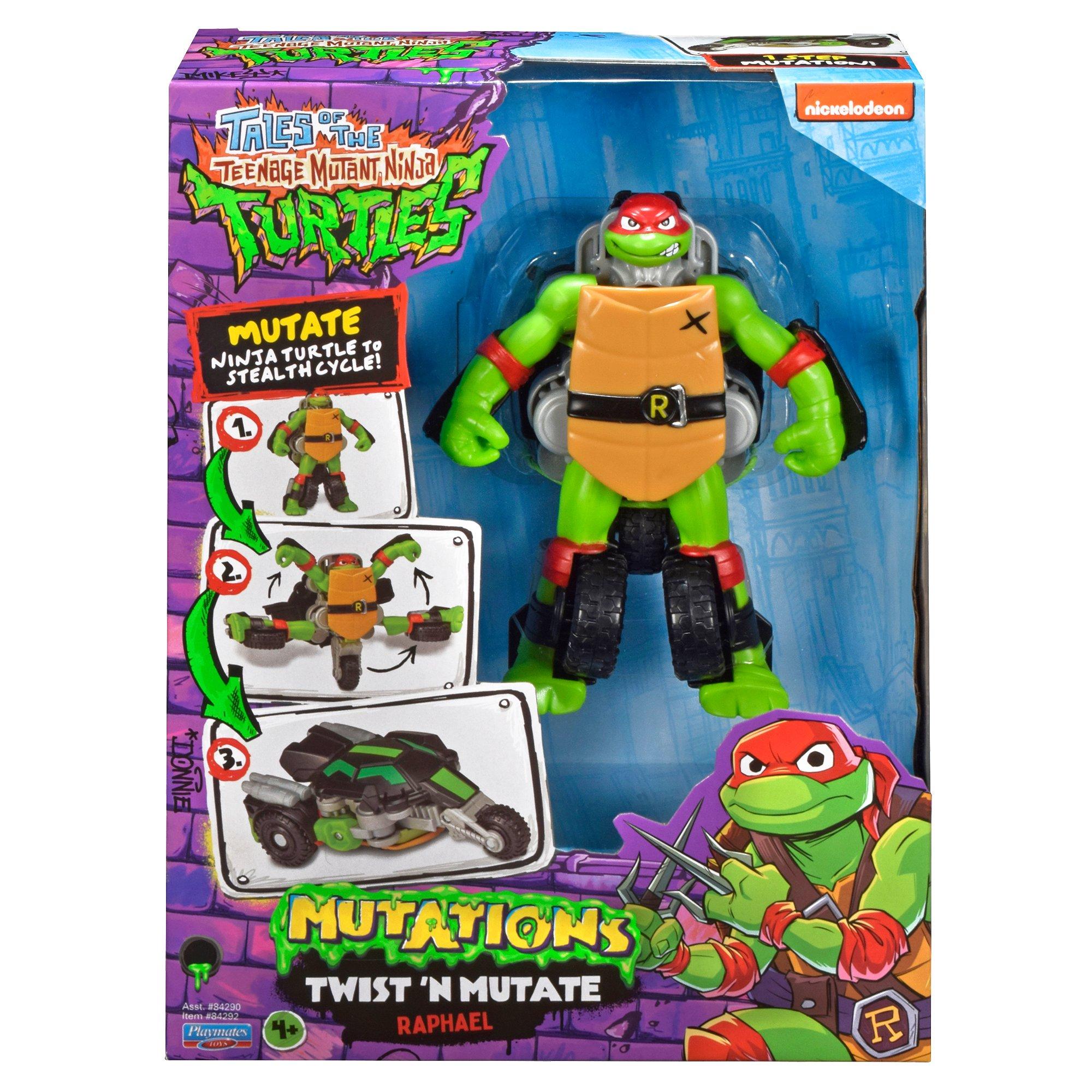 0NT-84292CO - Teenage Mutant Ninja Turtles - Tales of Teenage Mutant Ninja Turtles: Mutations Twist N Mutate Raphael - 7