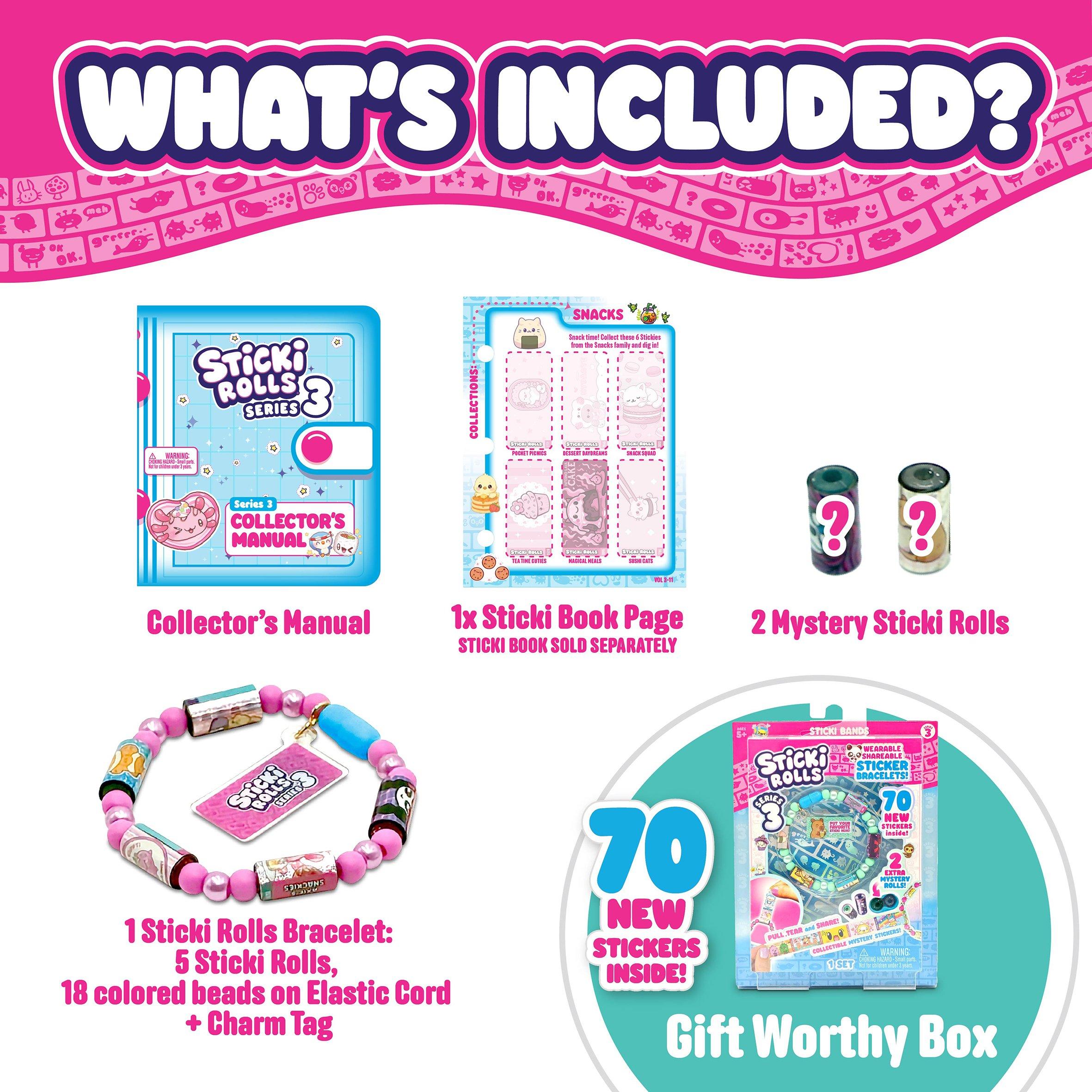 Multi - Sticki Rolls - STICKI BAND SINGLE PACK S3 - 4