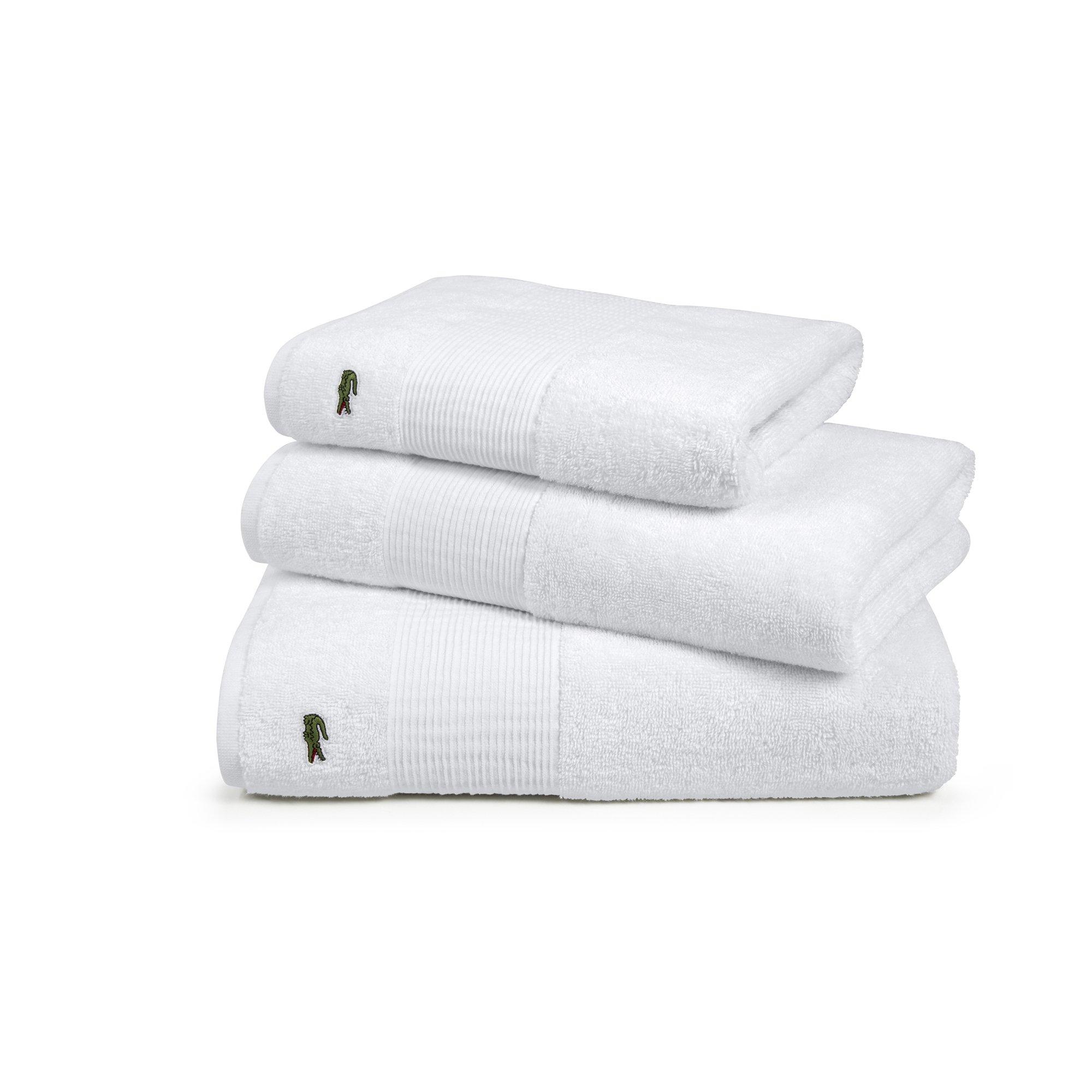 Blanc - Lacoste - LeCroco Bath Mat - Blanc - 1