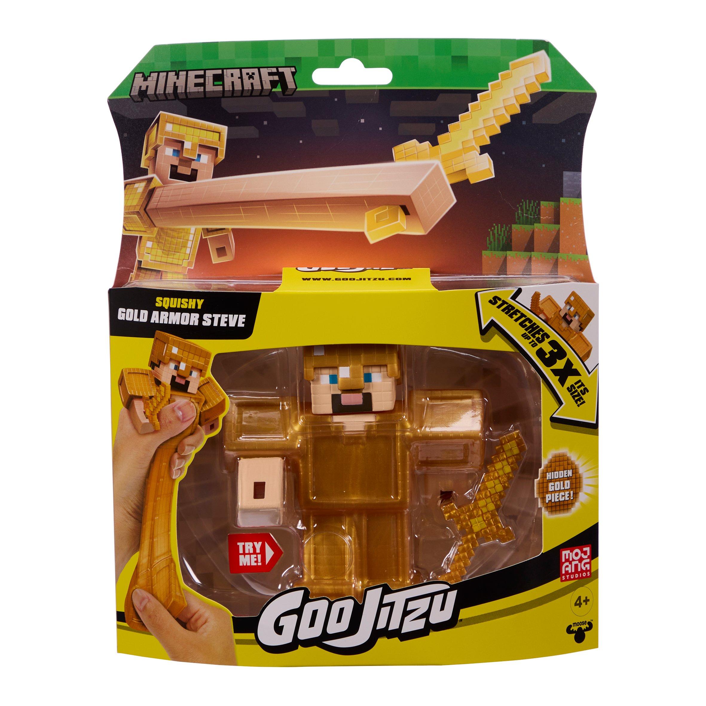 Gold Armr Steve - Heroes of Goo Jit Zu - MINECRAFT GOLD ARMOR STEVE - 2