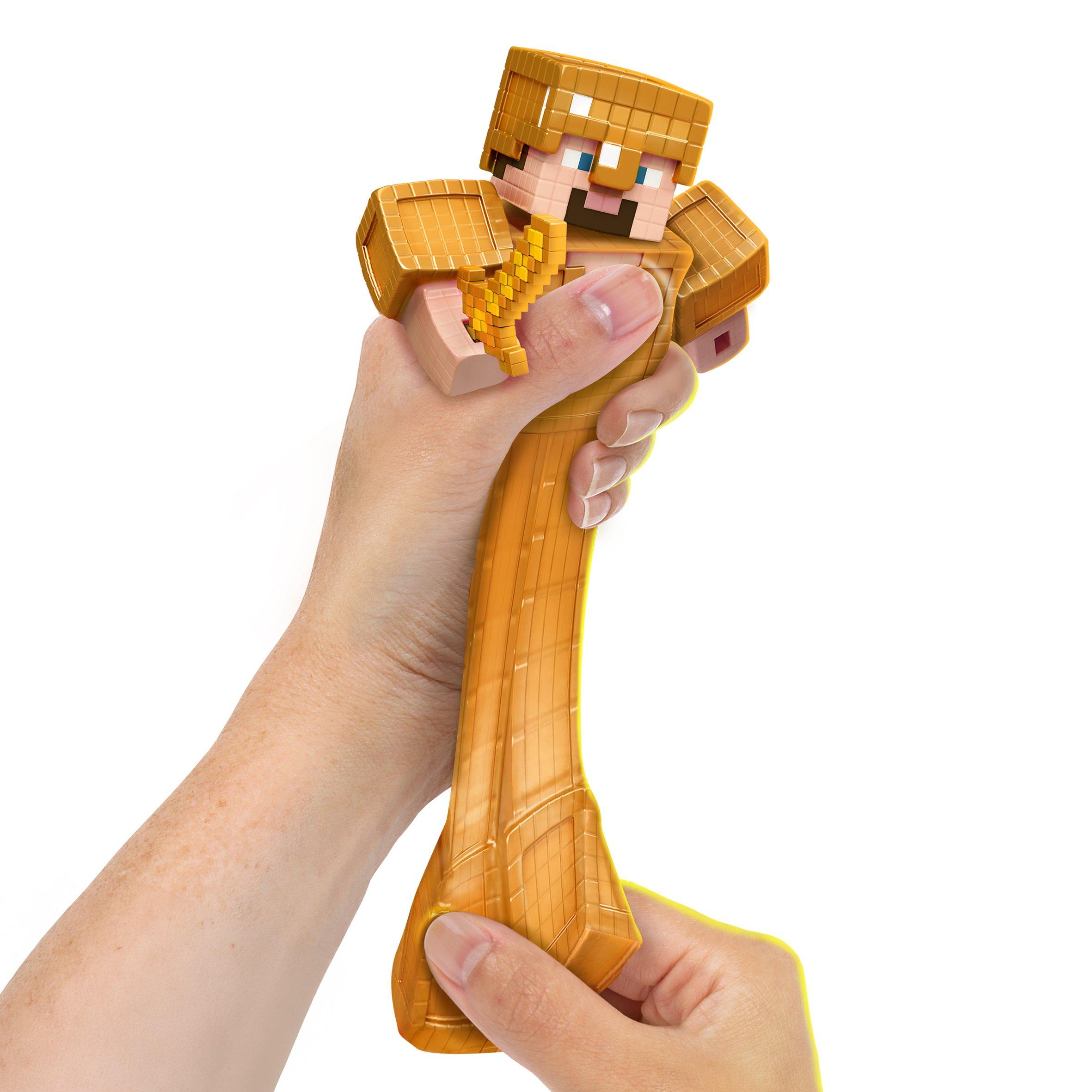 Gold Armr Steve - Heroes of Goo Jit Zu - MINECRAFT GOLD ARMOR STEVE - 4