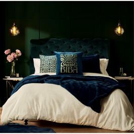 Biba Logo Jacquard Duvet and Pillowcase Set