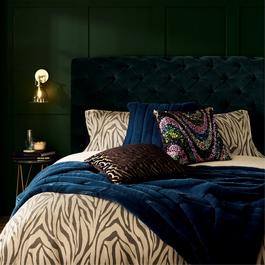 Biba x Tess Daly Zebra Duvet Set