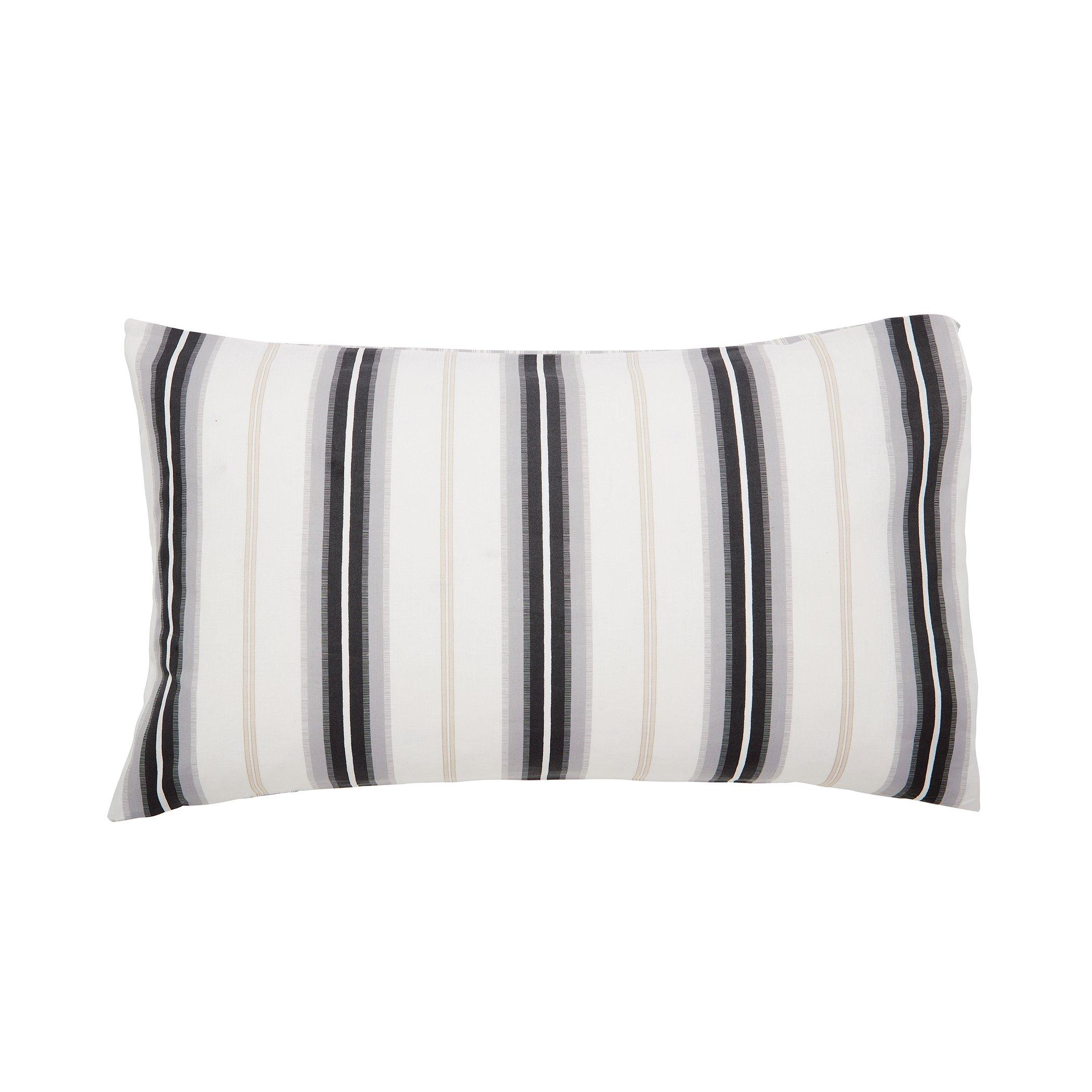 Grigio/Lino - Helena Springfield - Cooper Stripe Duvet Set - 6