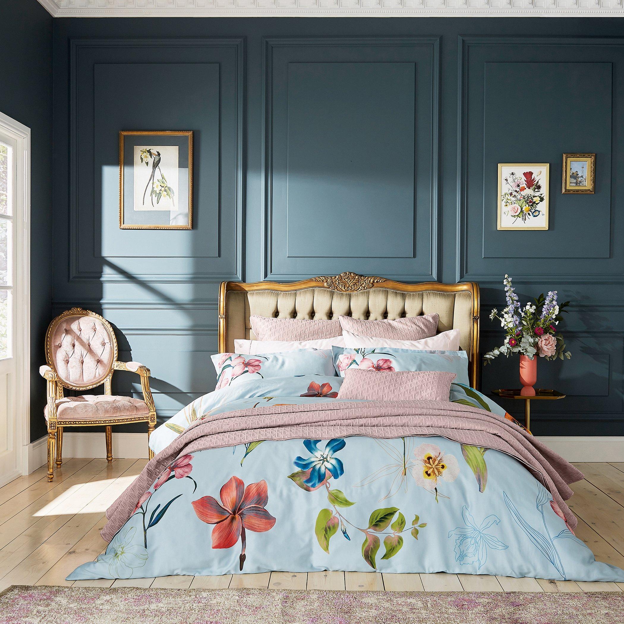Delphinium - Ted Baker Home - New Hampton Duvet Cover Set - 1