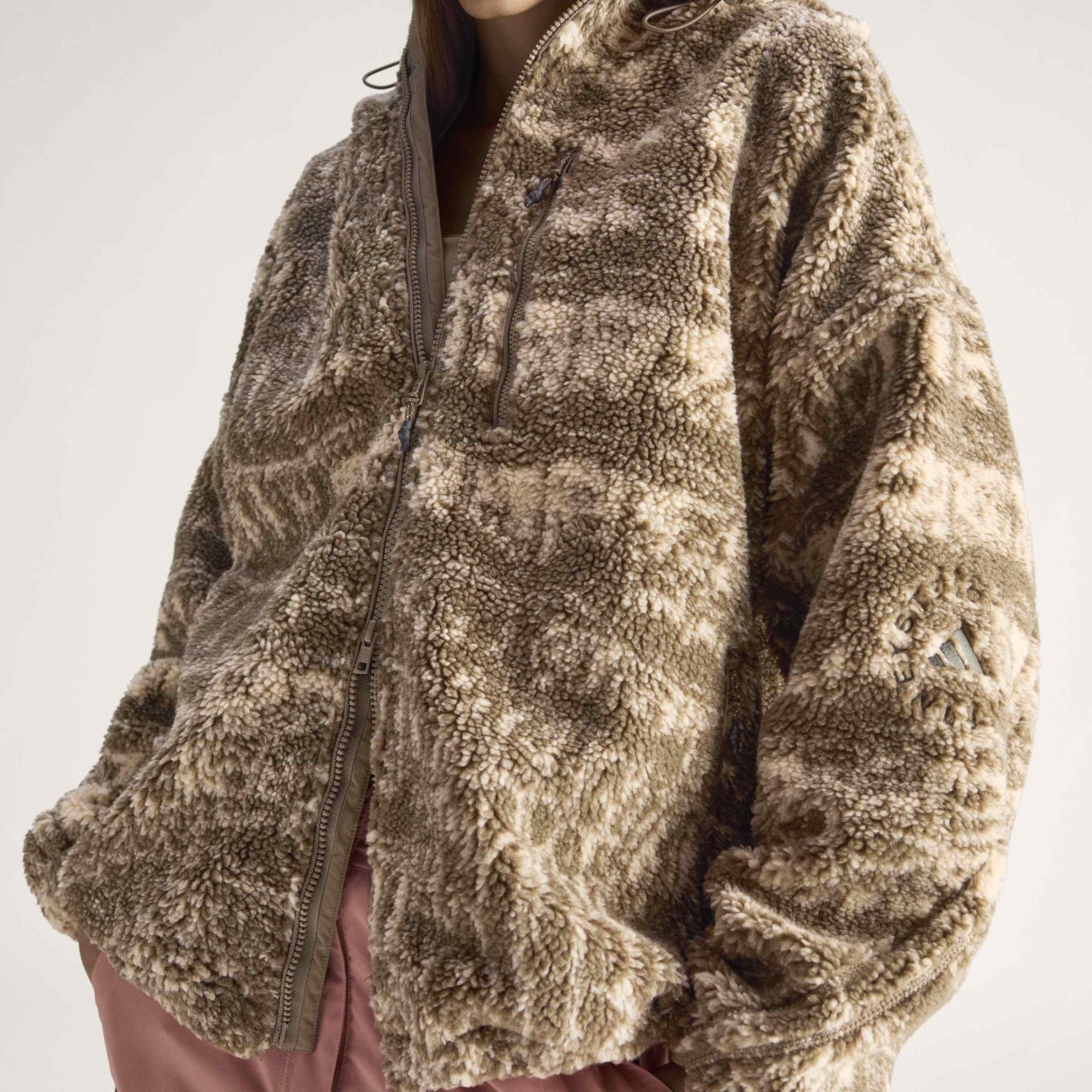 Soft Powder - adidas by Stella McCartney - Women's Full Zip Fleece - 12