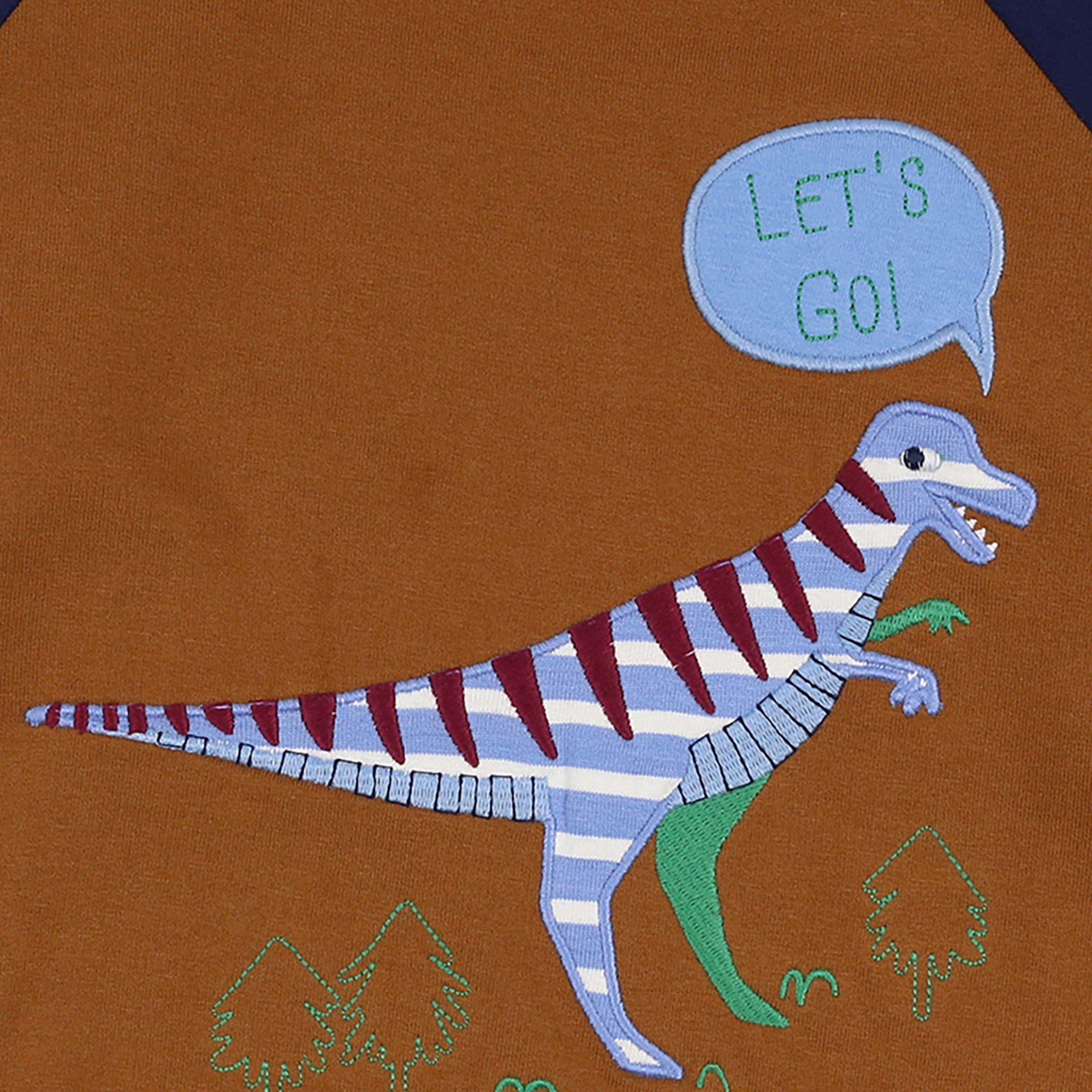 Multi - Lilly and Sid - Dino Crew Sweatshirt - 3