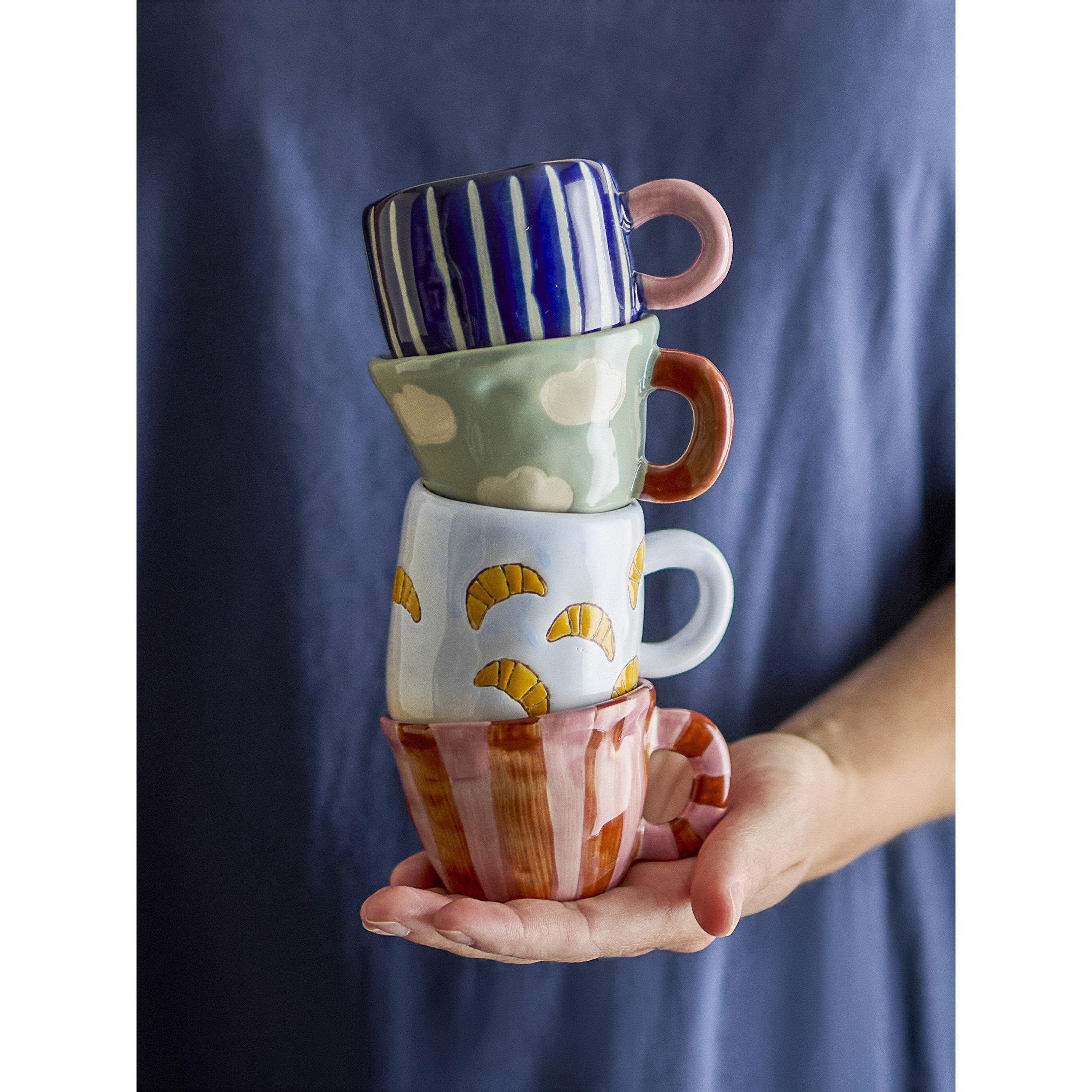 Red Stripe - Bloomingville - Nini Cup - 4