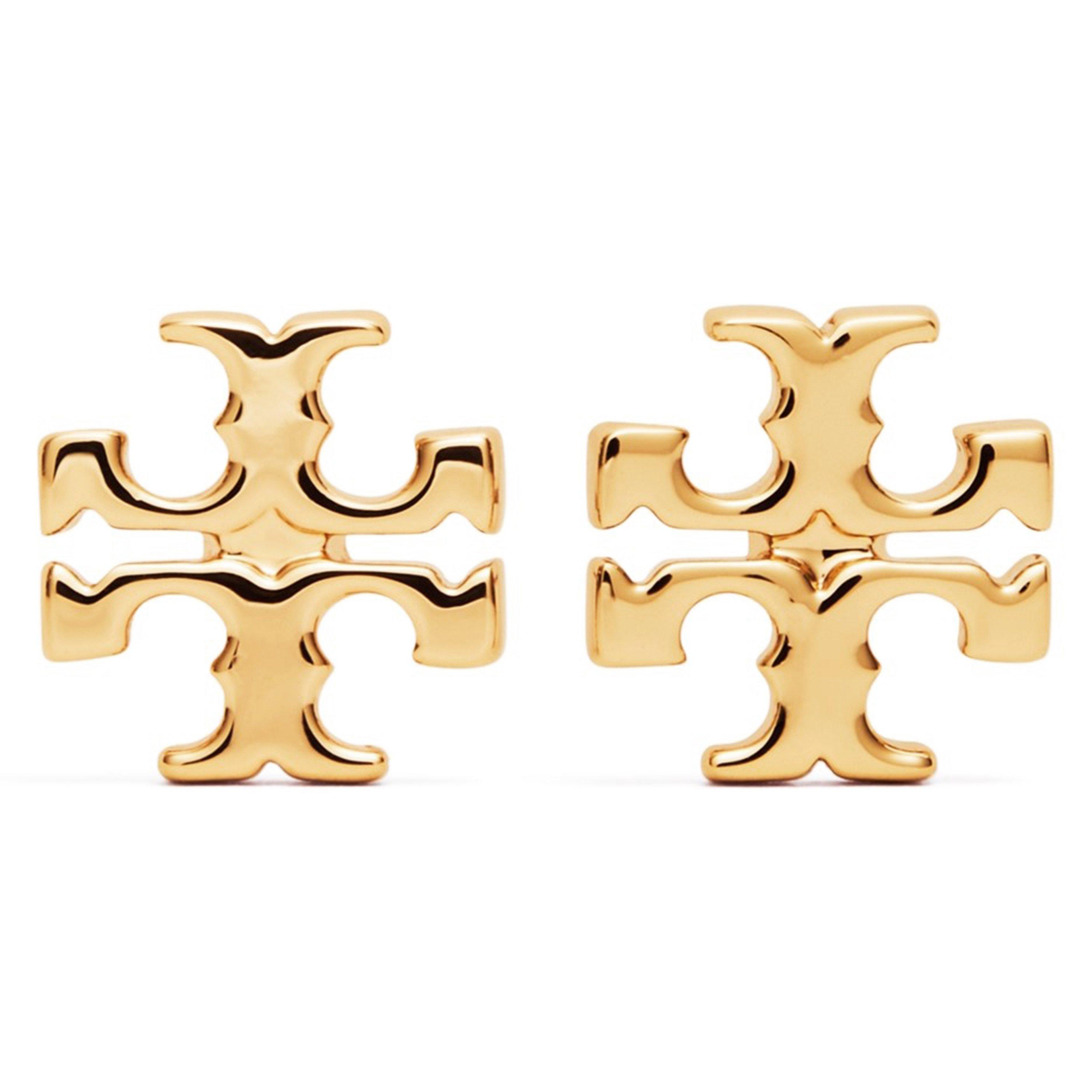 Gold - Tory Burch - Kira Stud Earrings - 1