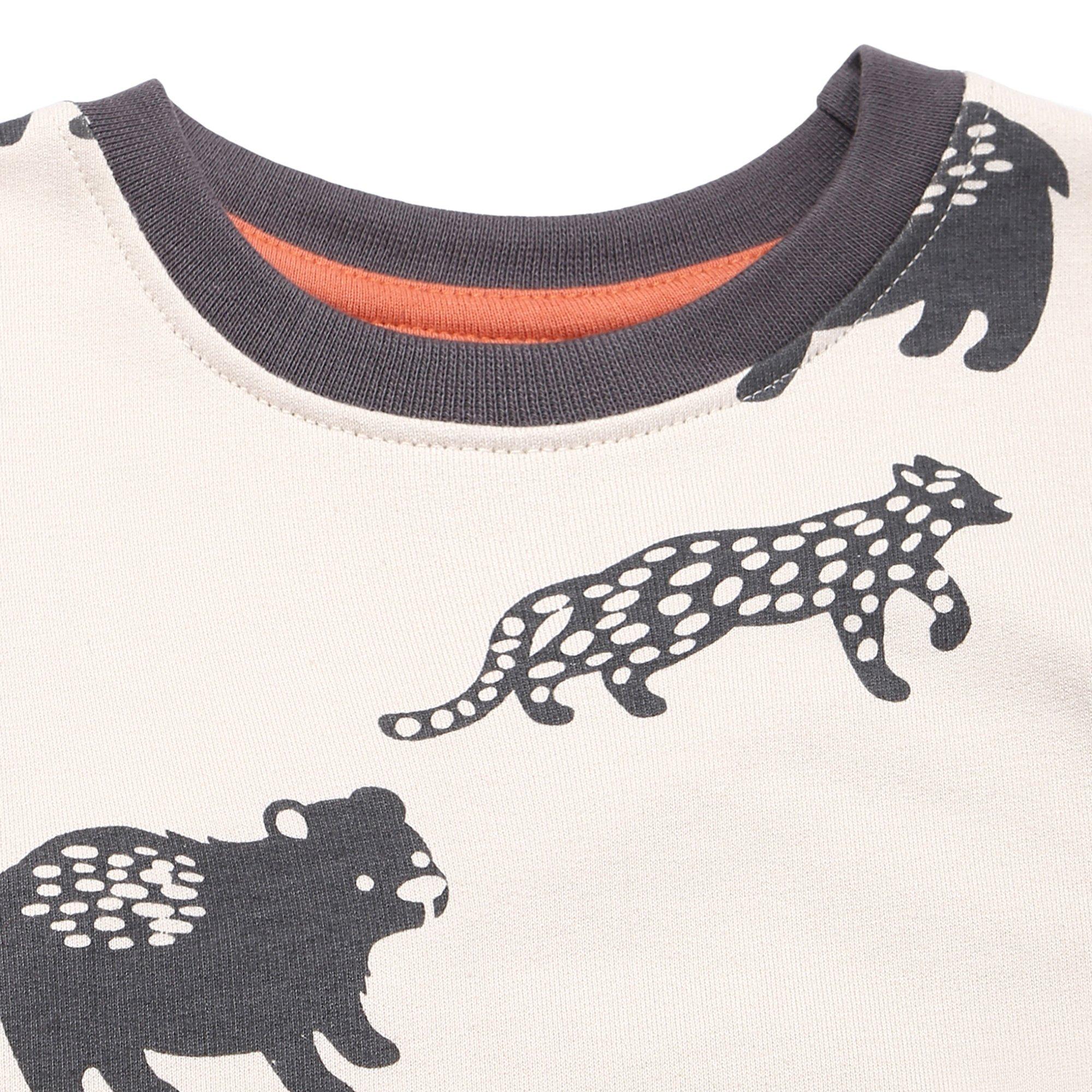ple - Lilly and Sid - Leopard Crew Sweatshirt - 3