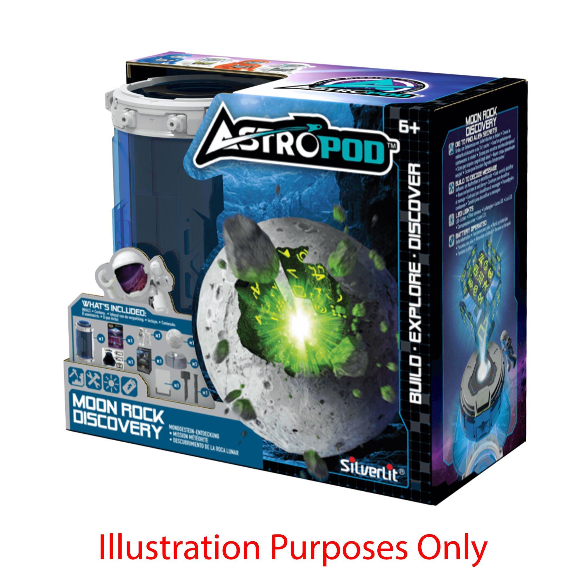 Multi - SILVERLIT - Kids' Astropod Moon Rock Discovery Action Figure