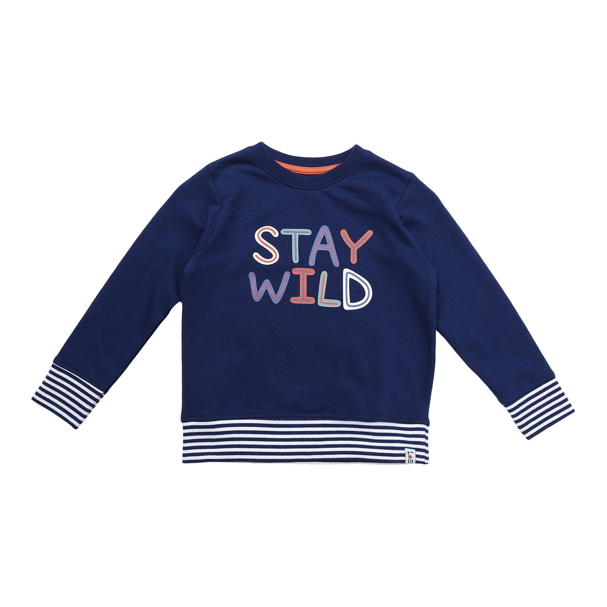 Kids' Stay Wild Crew Sweatshirt