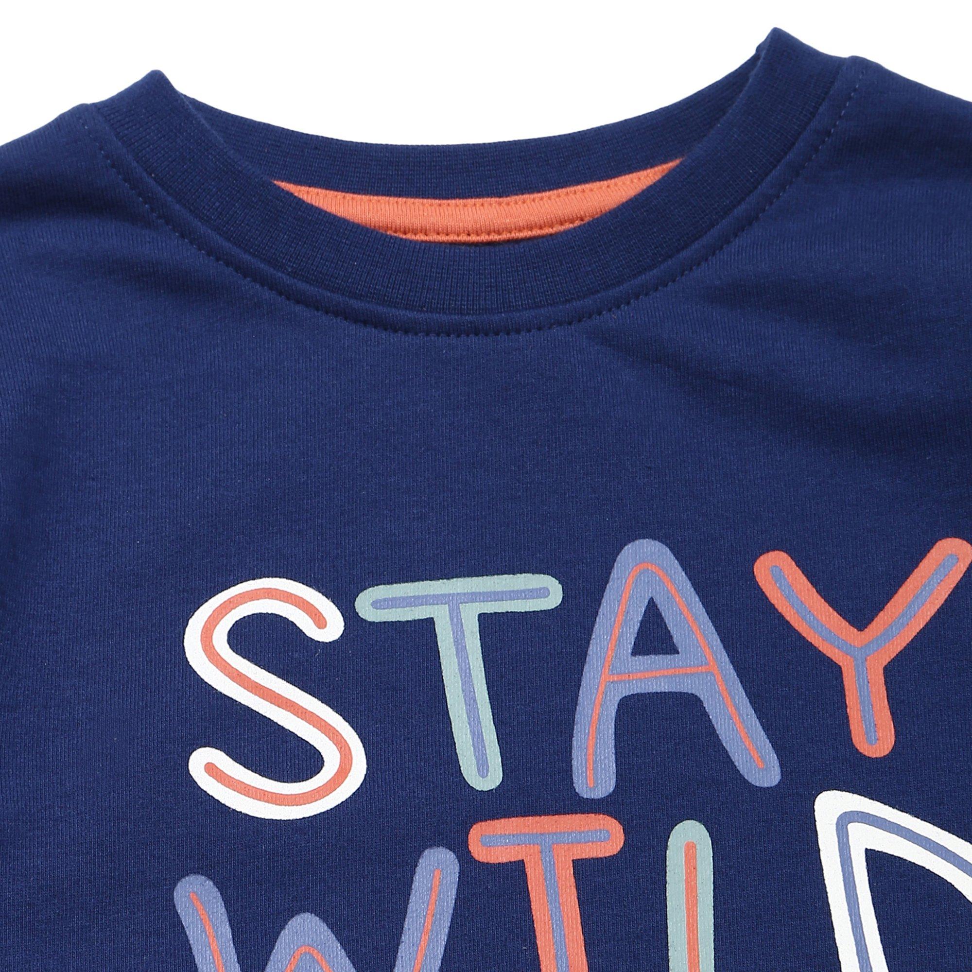 Multi - Lilly and Sid - Stay Wild Crew Sweatshirt - 3