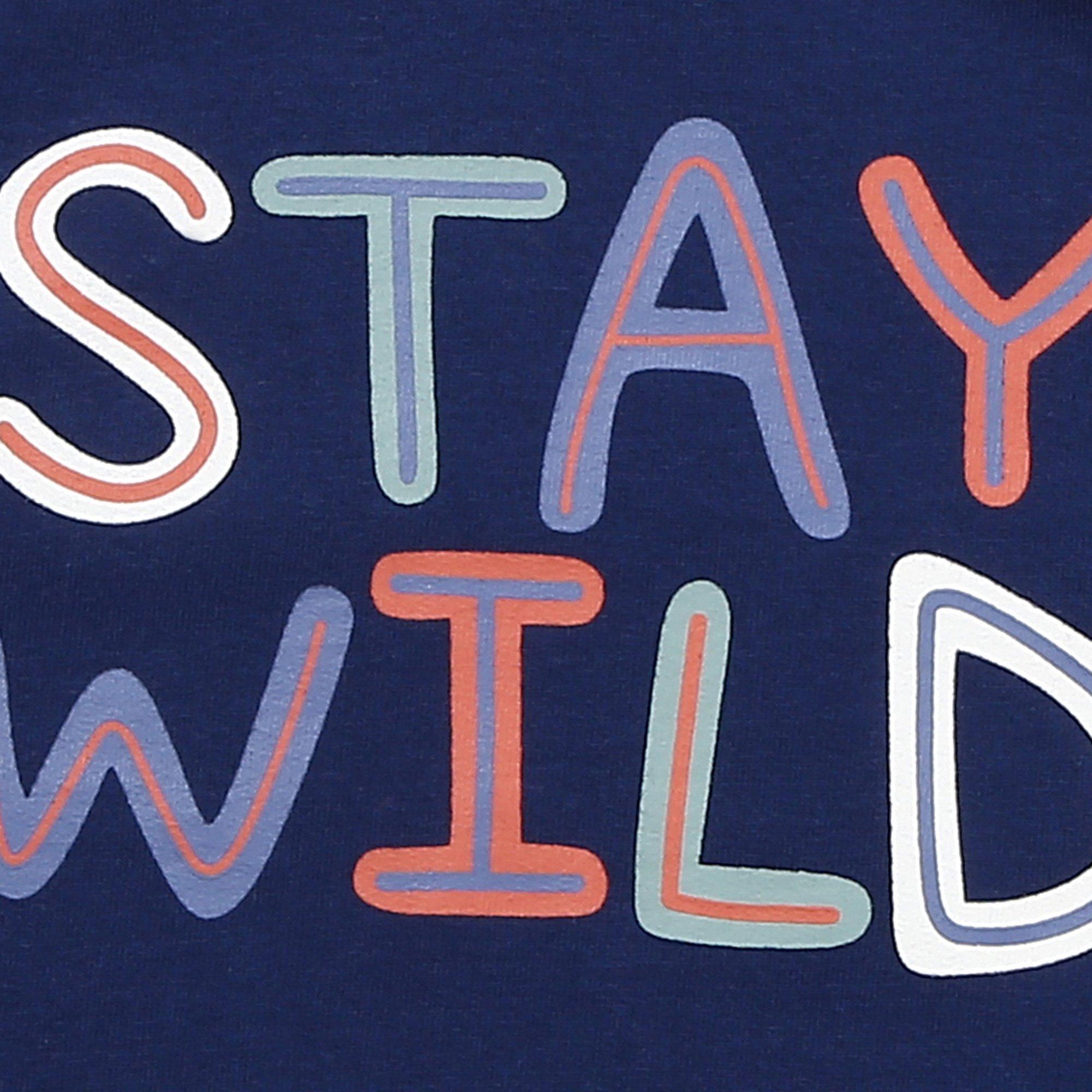 Multi - Lilly and Sid - Stay Wild Crew Sweatshirt - 4