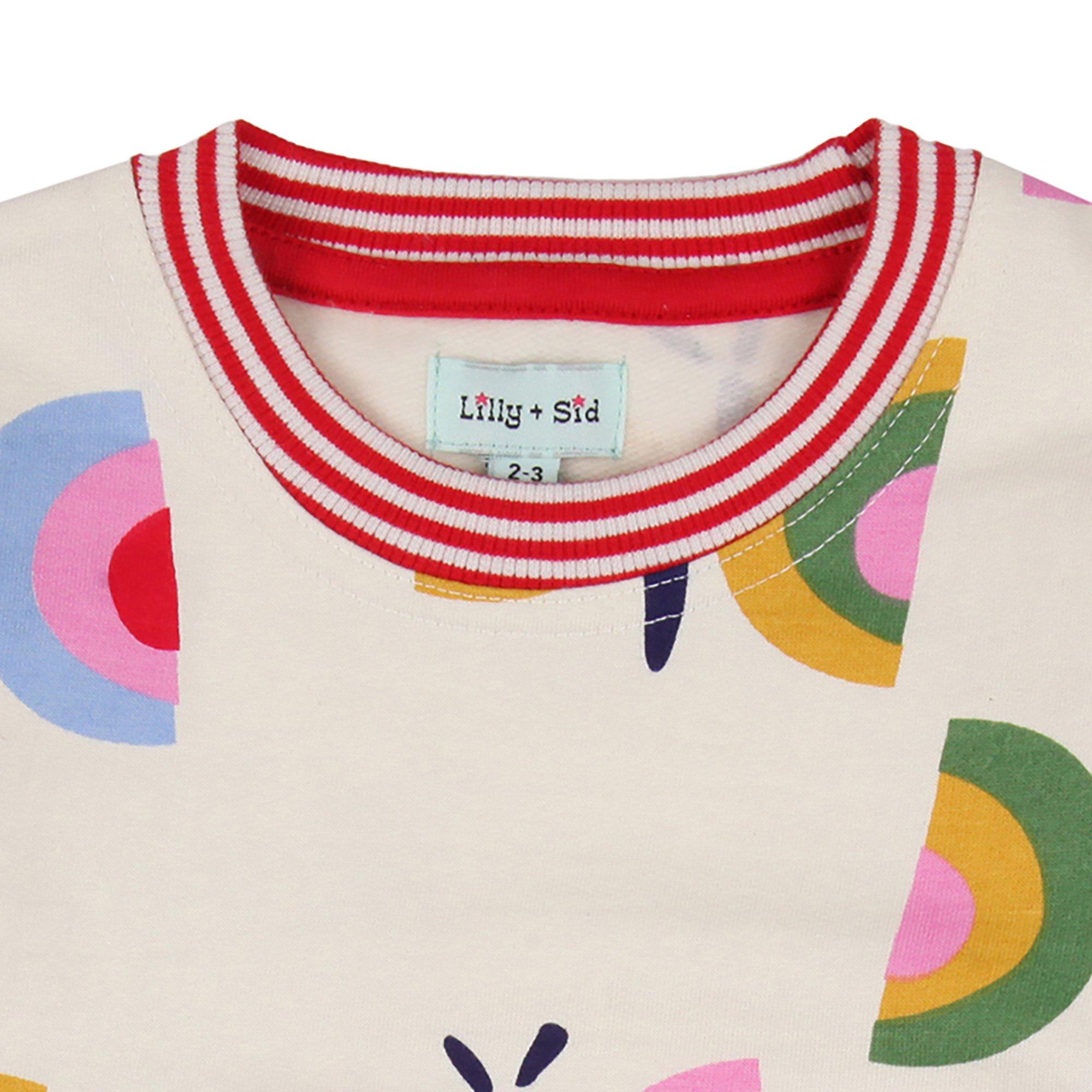 Multi - Lilly and Sid - Butterfly Crew Sweatshirt - 3