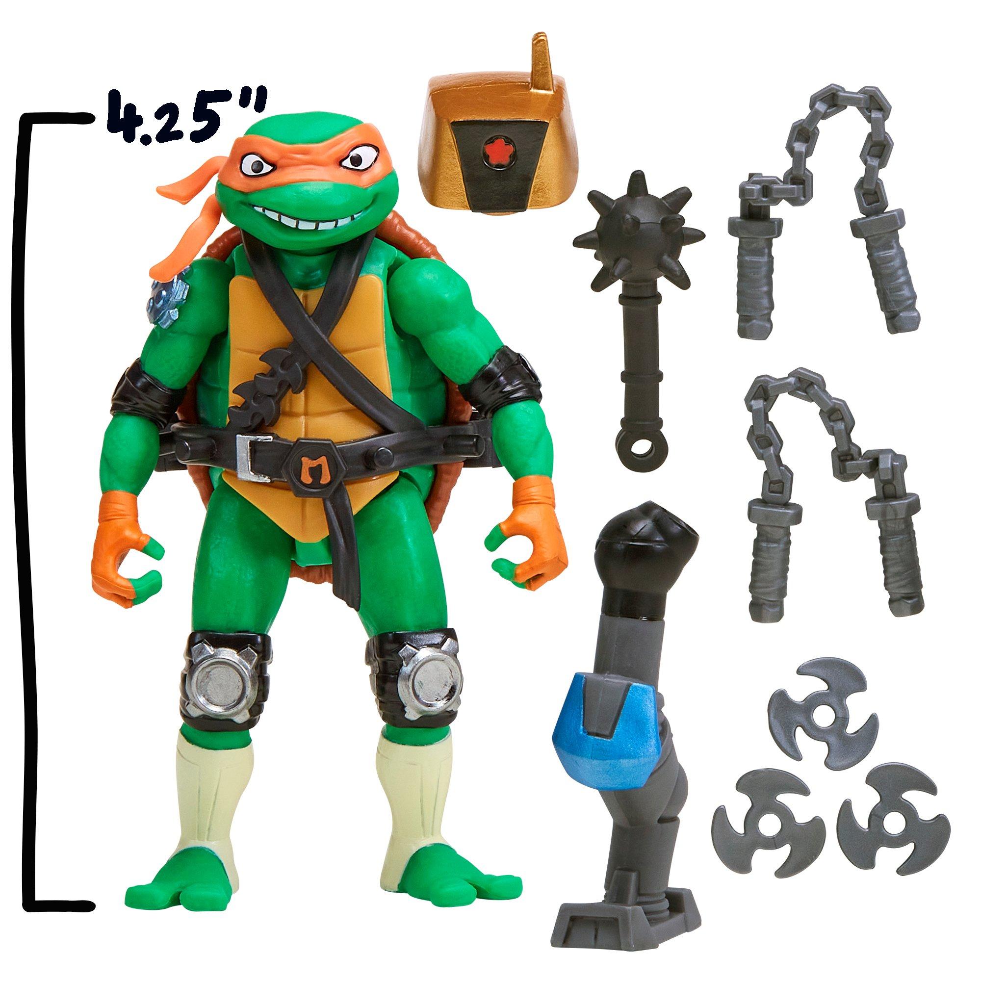 83803CO - Teenage Mutant Ninja Turtles - Tales of Teenage Mutant Ninja Turtles: Mutations Mix and Match 4.5-Inch Michelangelo - 6