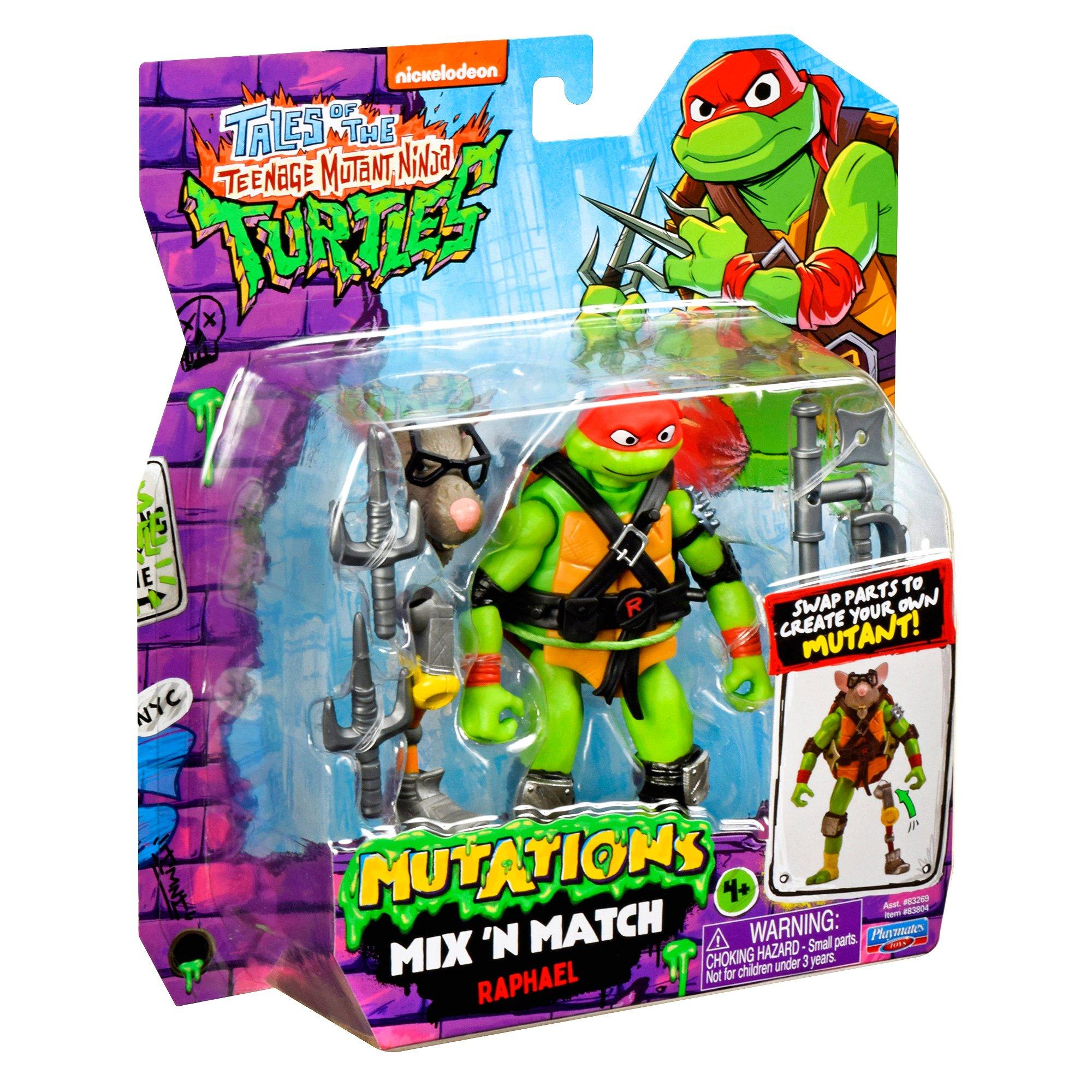 Teenage Mutant Ninja Turtles Tales of Teenage Mutant Ninja Turtles: Mutations Mix and Match 4.5-Inch Raphael