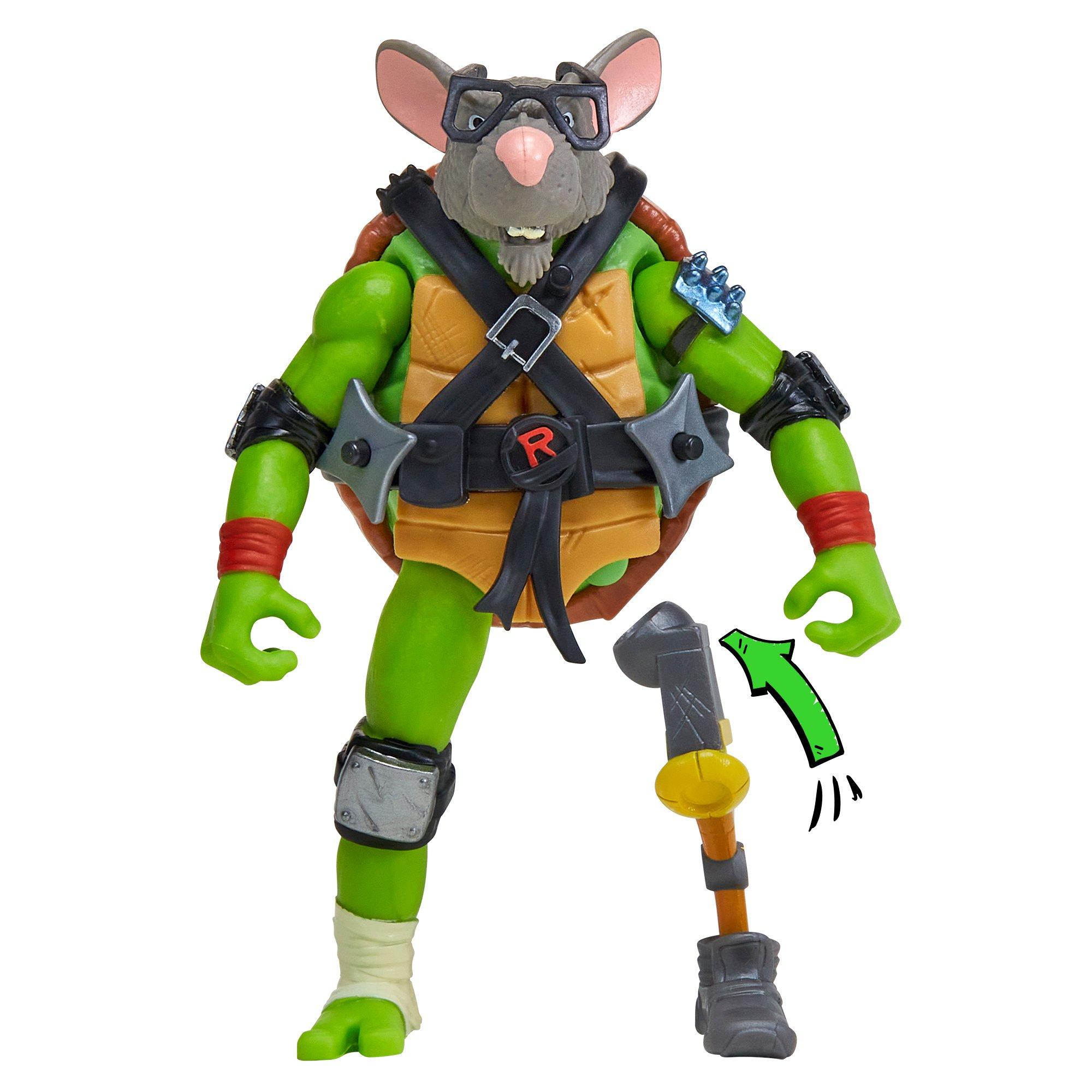 83804CO - Teenage Mutant Ninja Turtles - Tales of Teenage Mutant Ninja Turtles: Mutations Mix and Match 4.5-Inch Raphael - 3