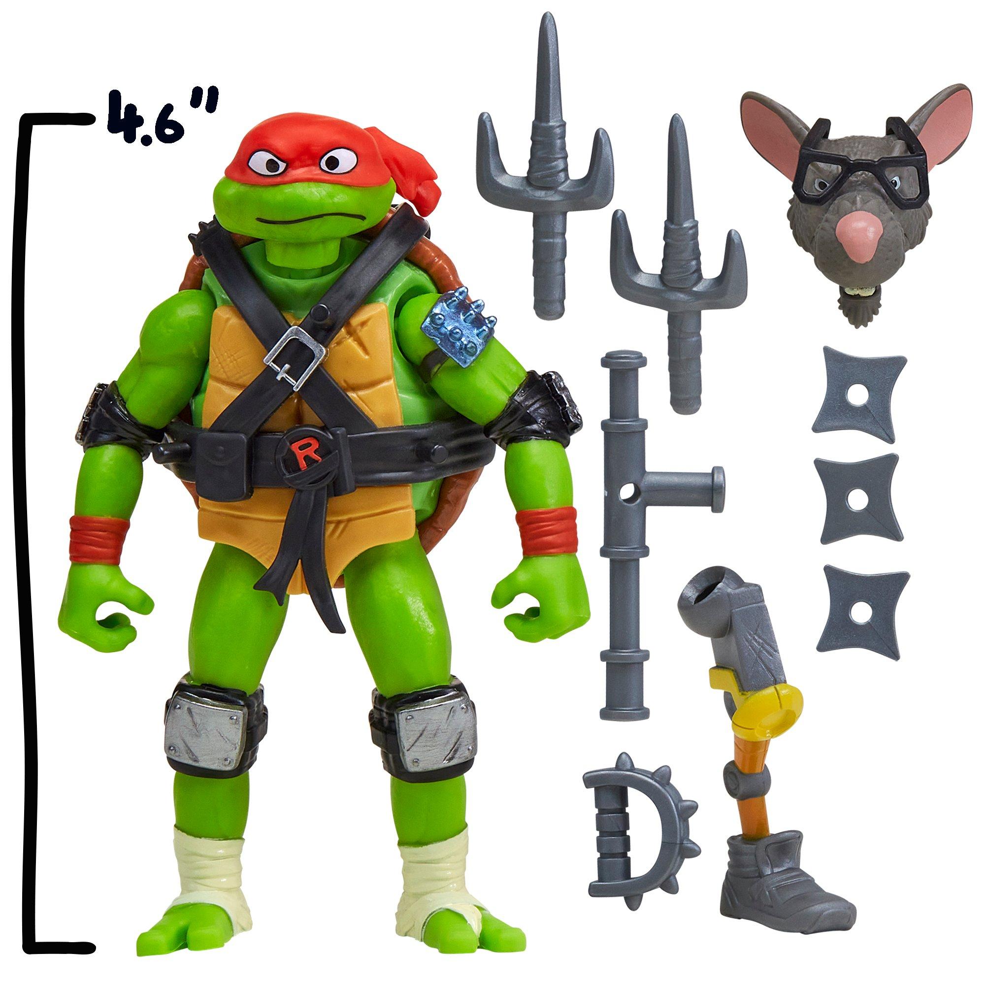 83804CO - Teenage Mutant Ninja Turtles - Tales of Teenage Mutant Ninja Turtles: Mutations Mix and Match 4.5-Inch Raphael - 6