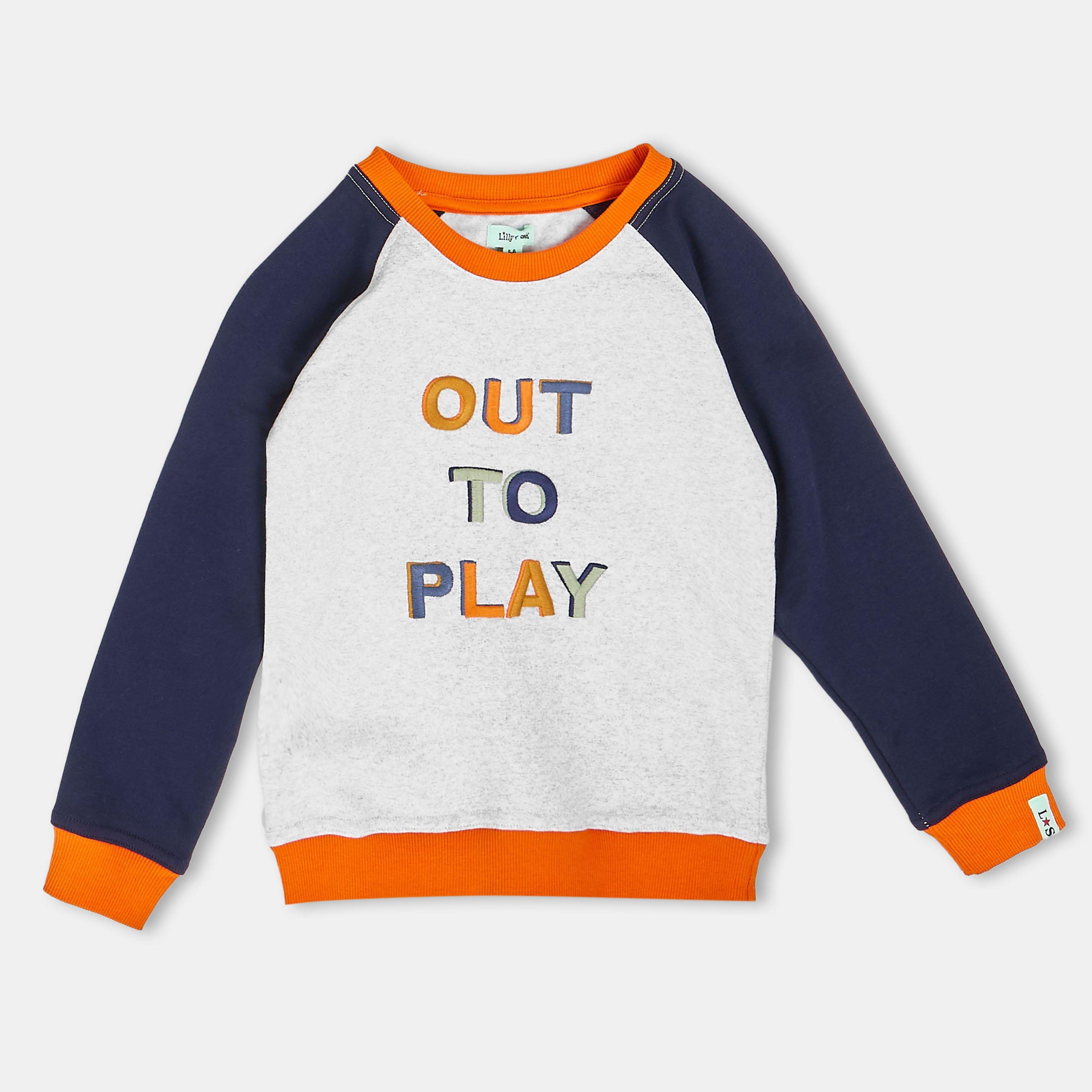 Multi - Lilly and Sid - Kids' Crew Sweatshirt