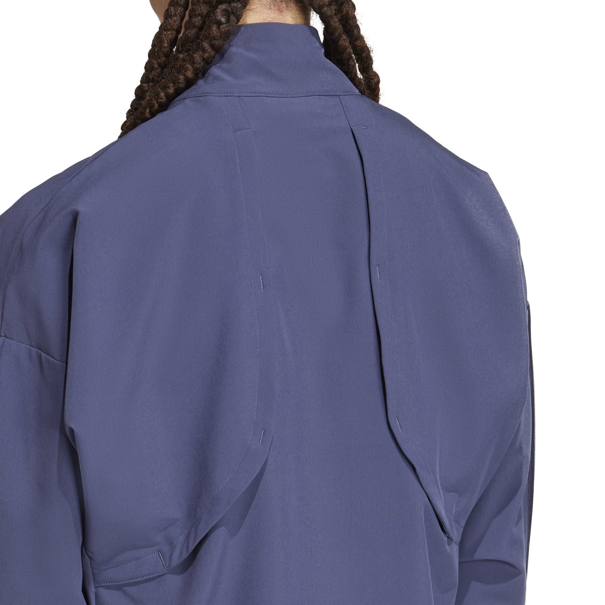 Shadow Navy - adidas - All Gym Tonal 3-Stripes Woven Jacket - 5