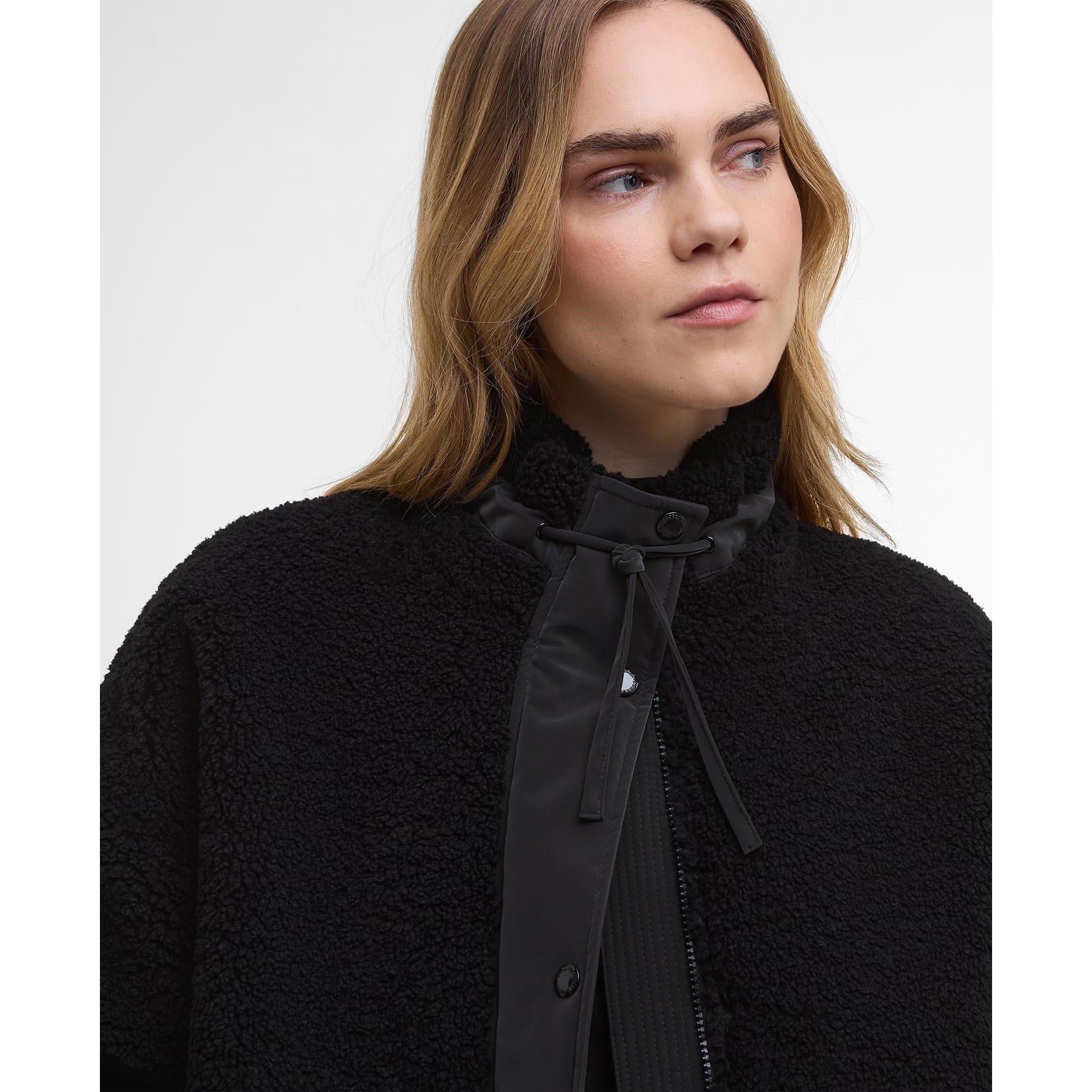 Black - Barbour International - Palma Fleece - 4