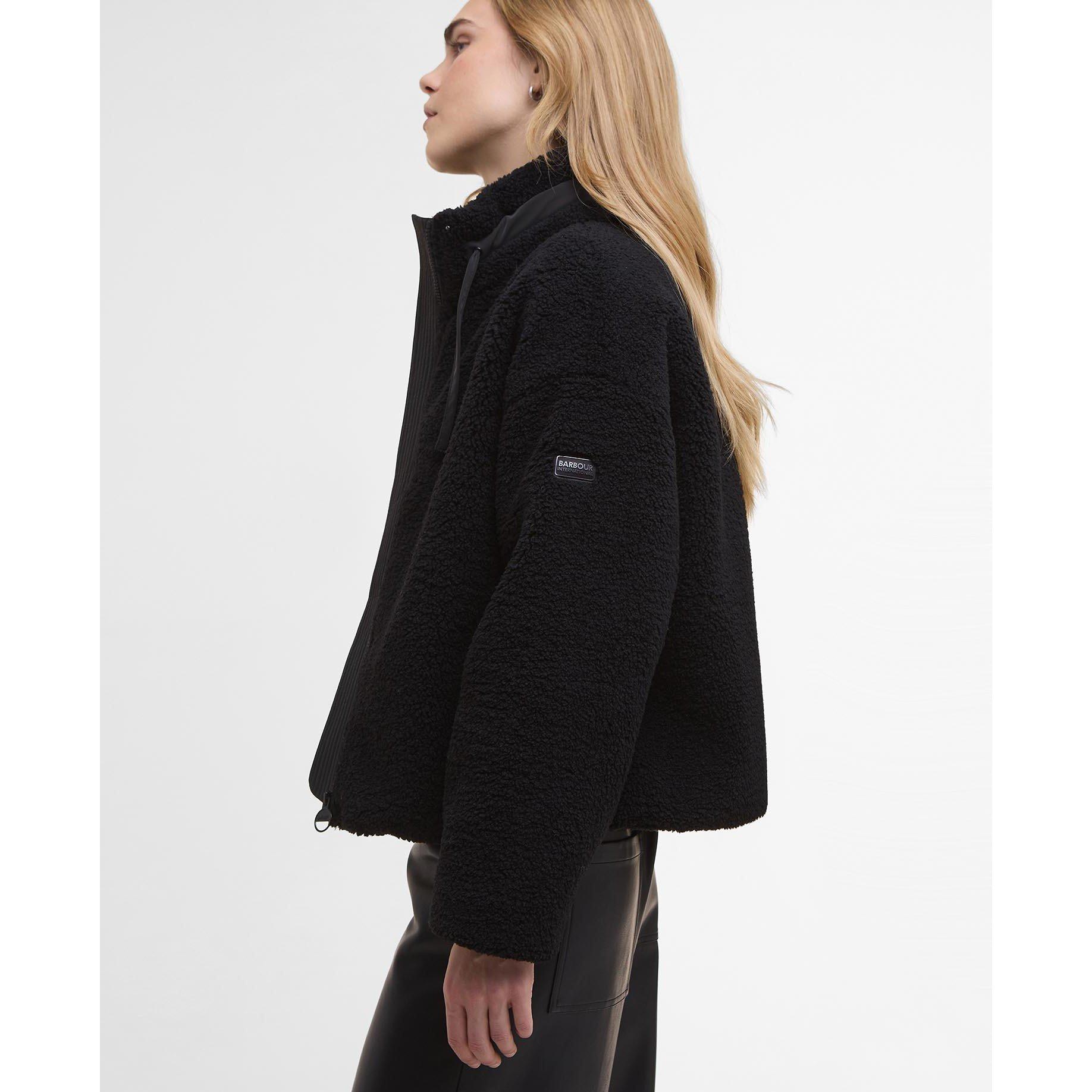 Black - Barbour International - Palma Fleece - 5