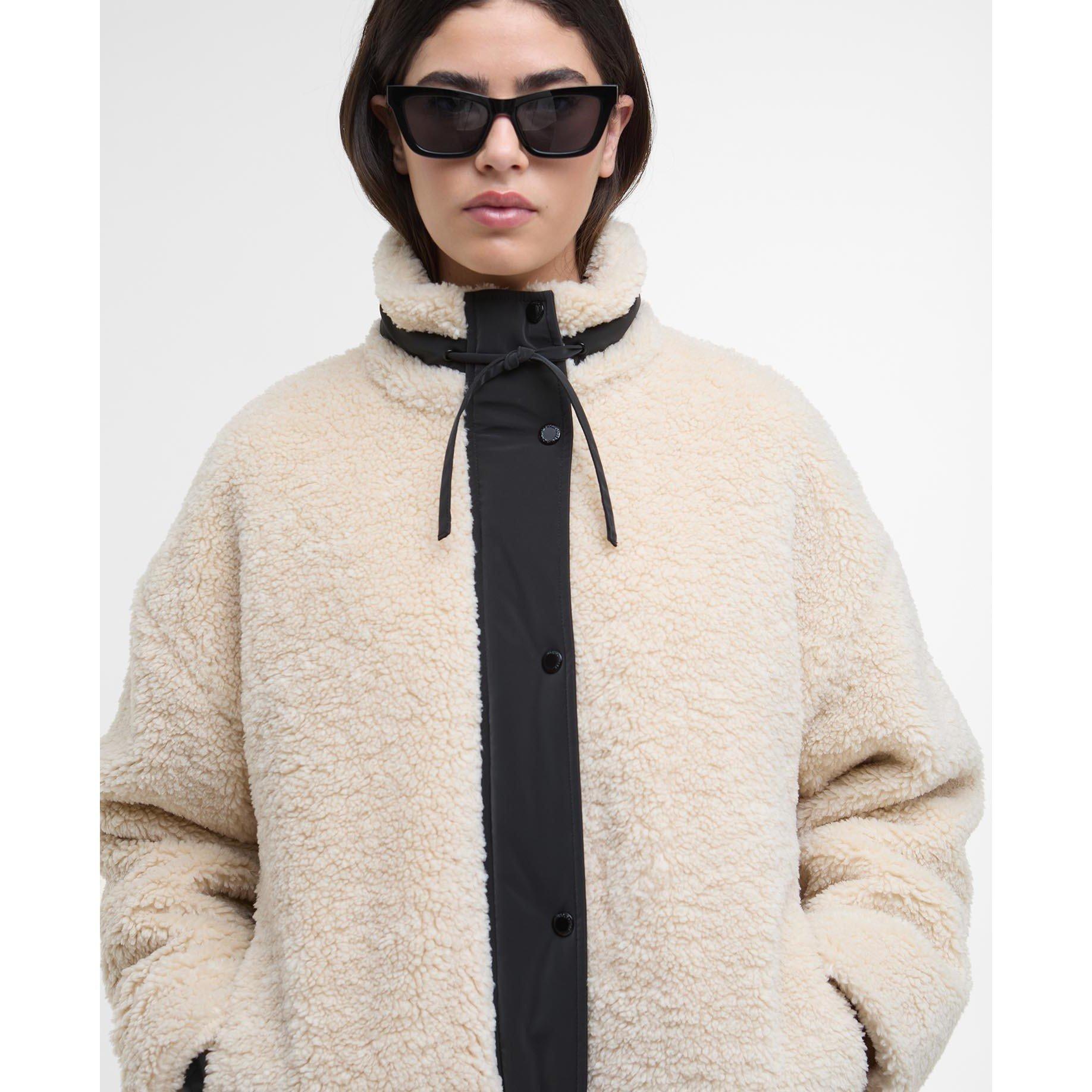 Jasmine/Black - Barbour International - Palma Fleece - 4