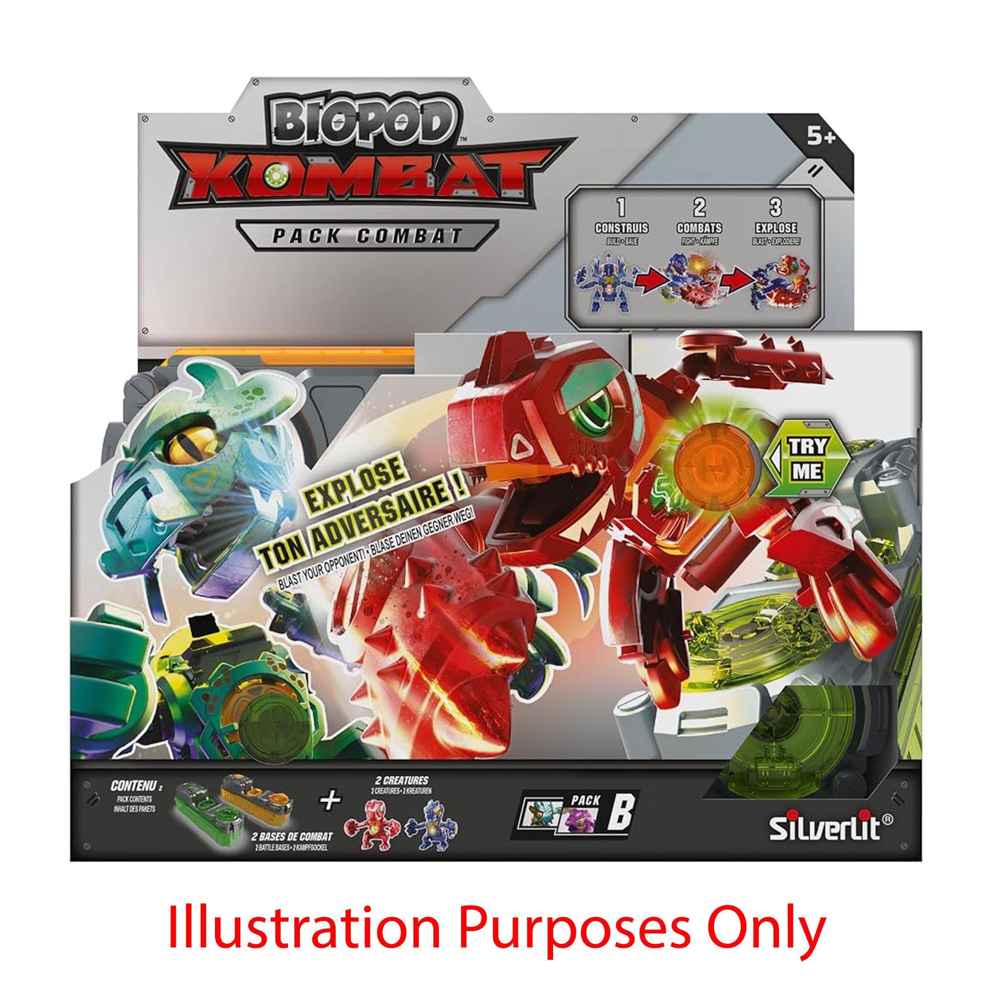 Silverlit Boys Kids' Biopod Combat Race Action Figure - 
