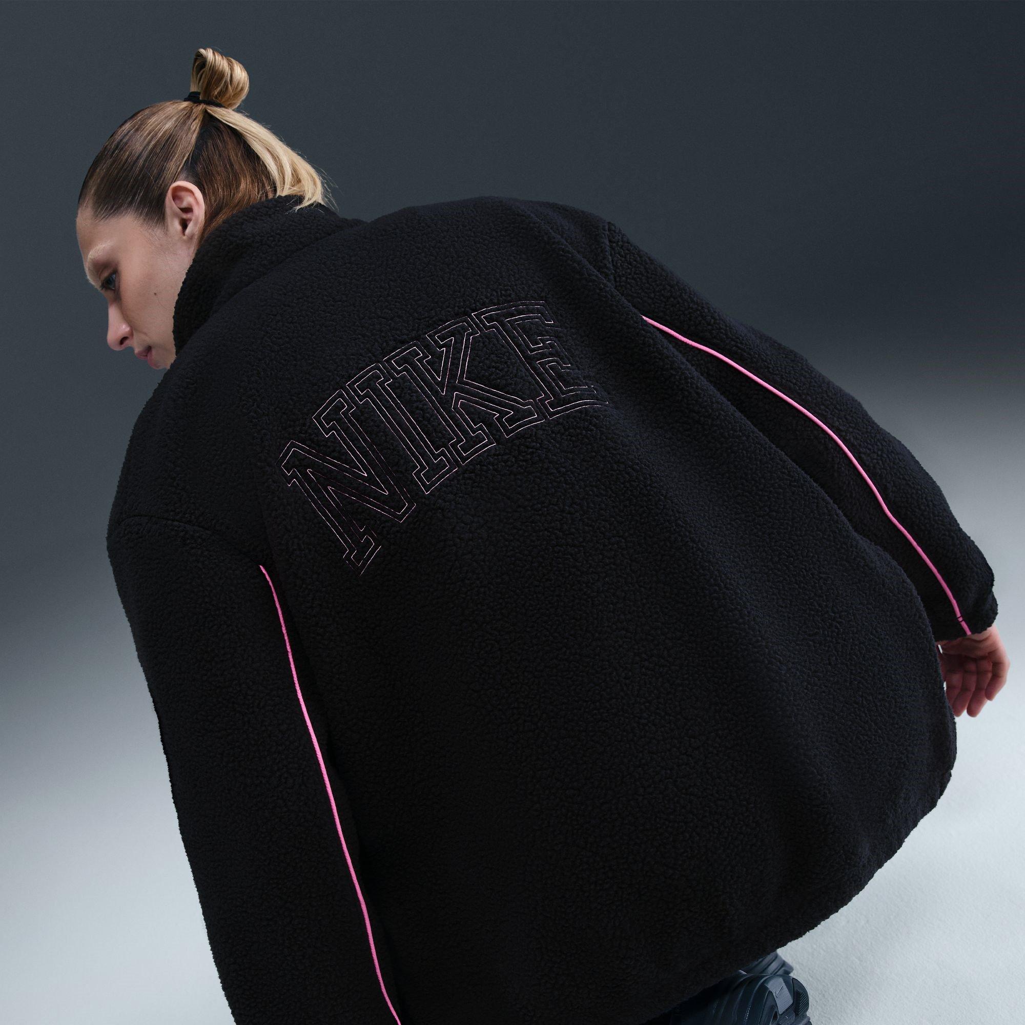 nike sherpa jacket swoosh